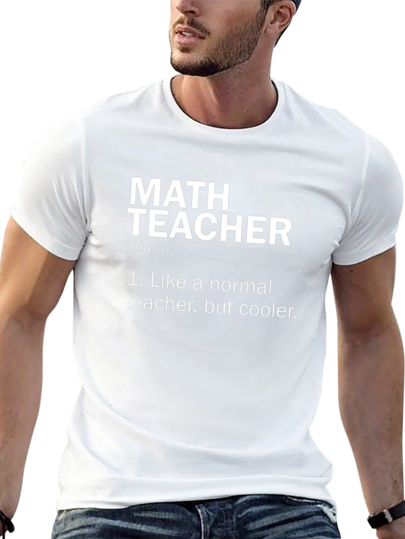 Math Teacher Definition T-Shirt - Cool Teacher Appreciation Gift