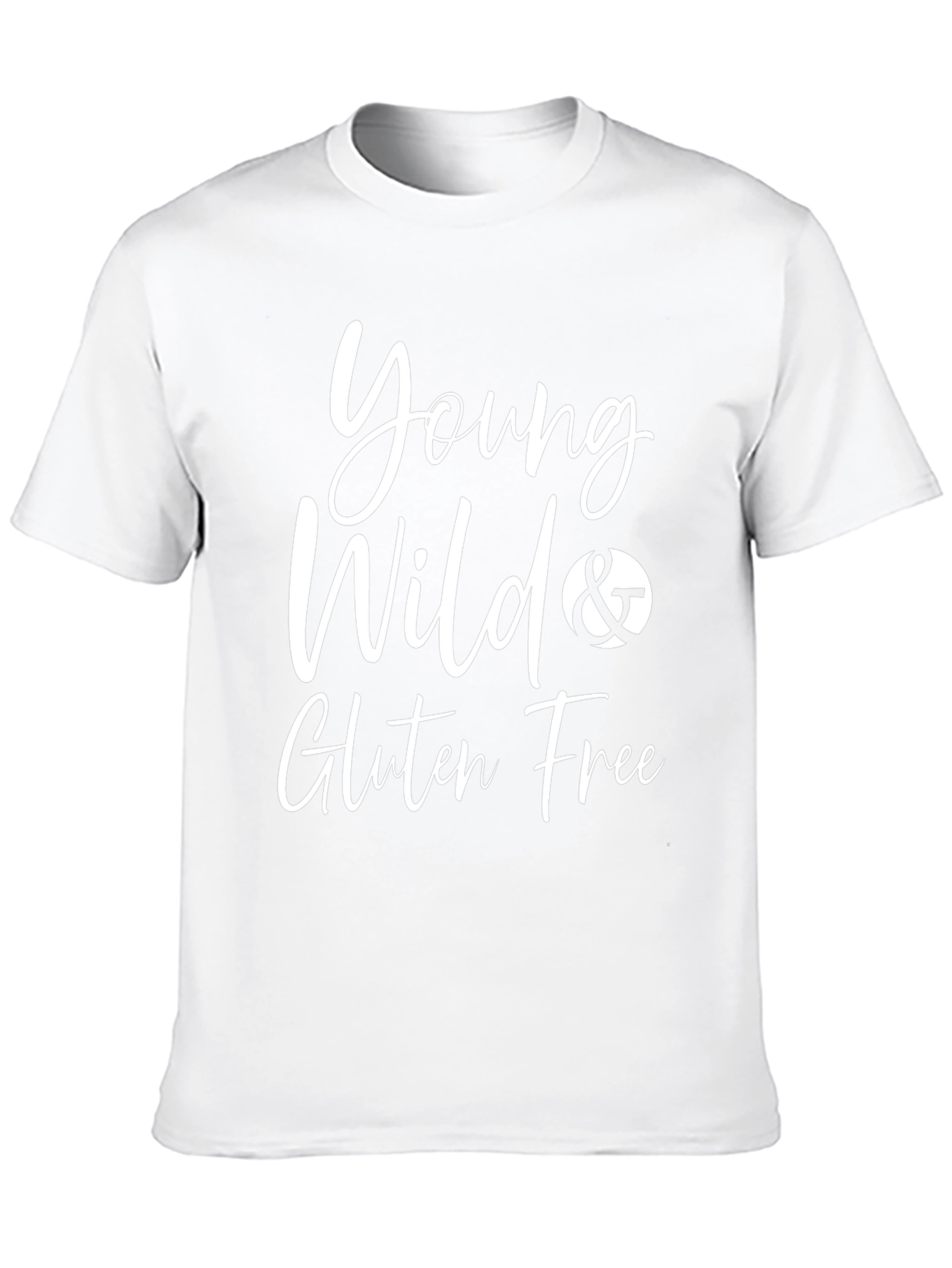 Young Wild & Gluten Free Black T-Shirt