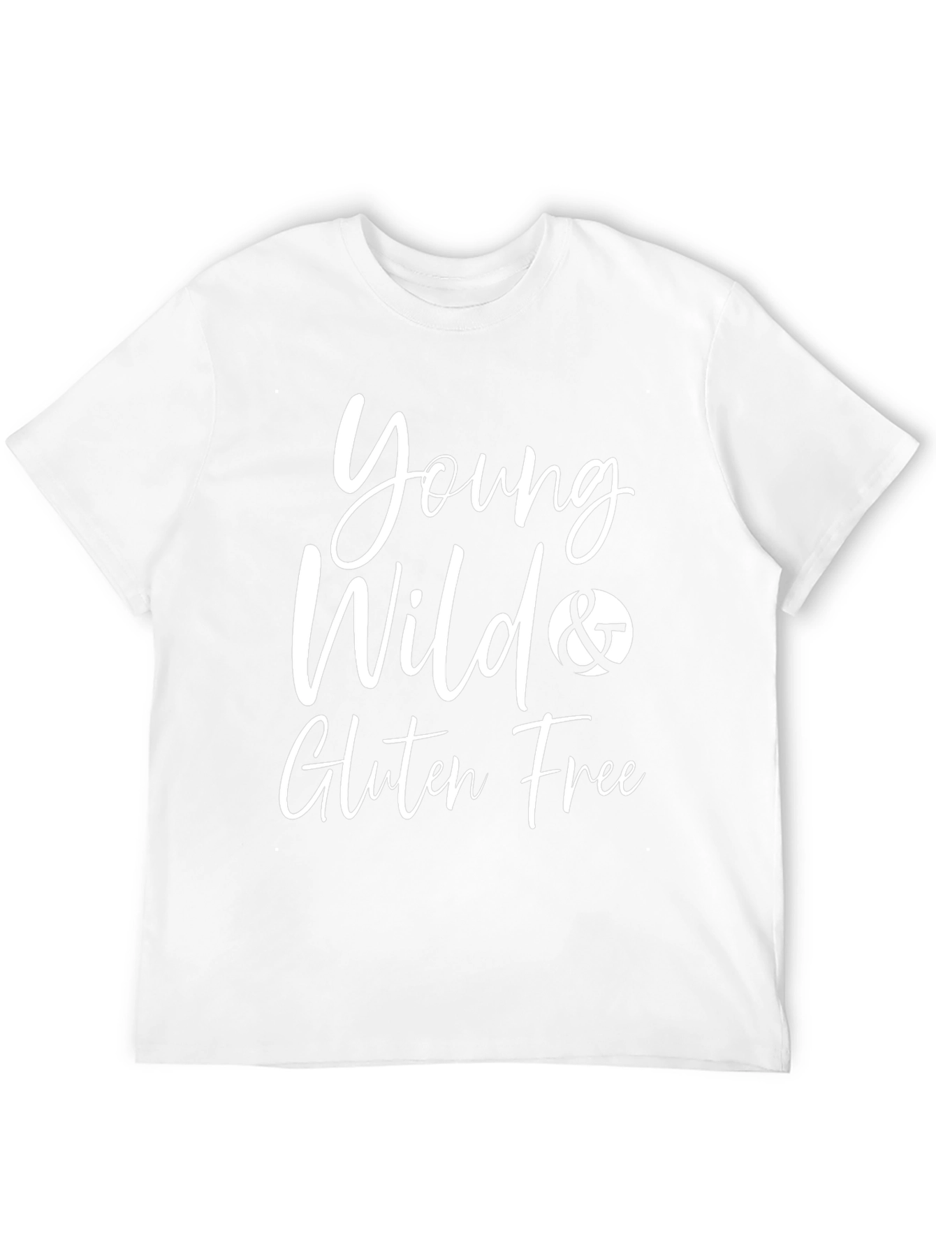 Young Wild & Gluten Free Black T-Shirt