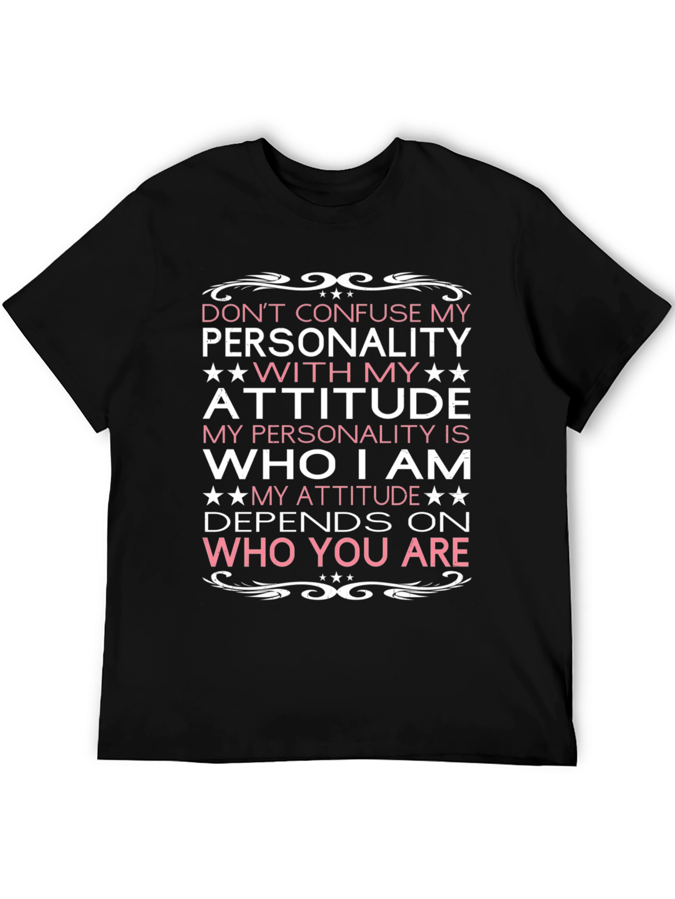 Attitude Personality Graphic T-Shirt