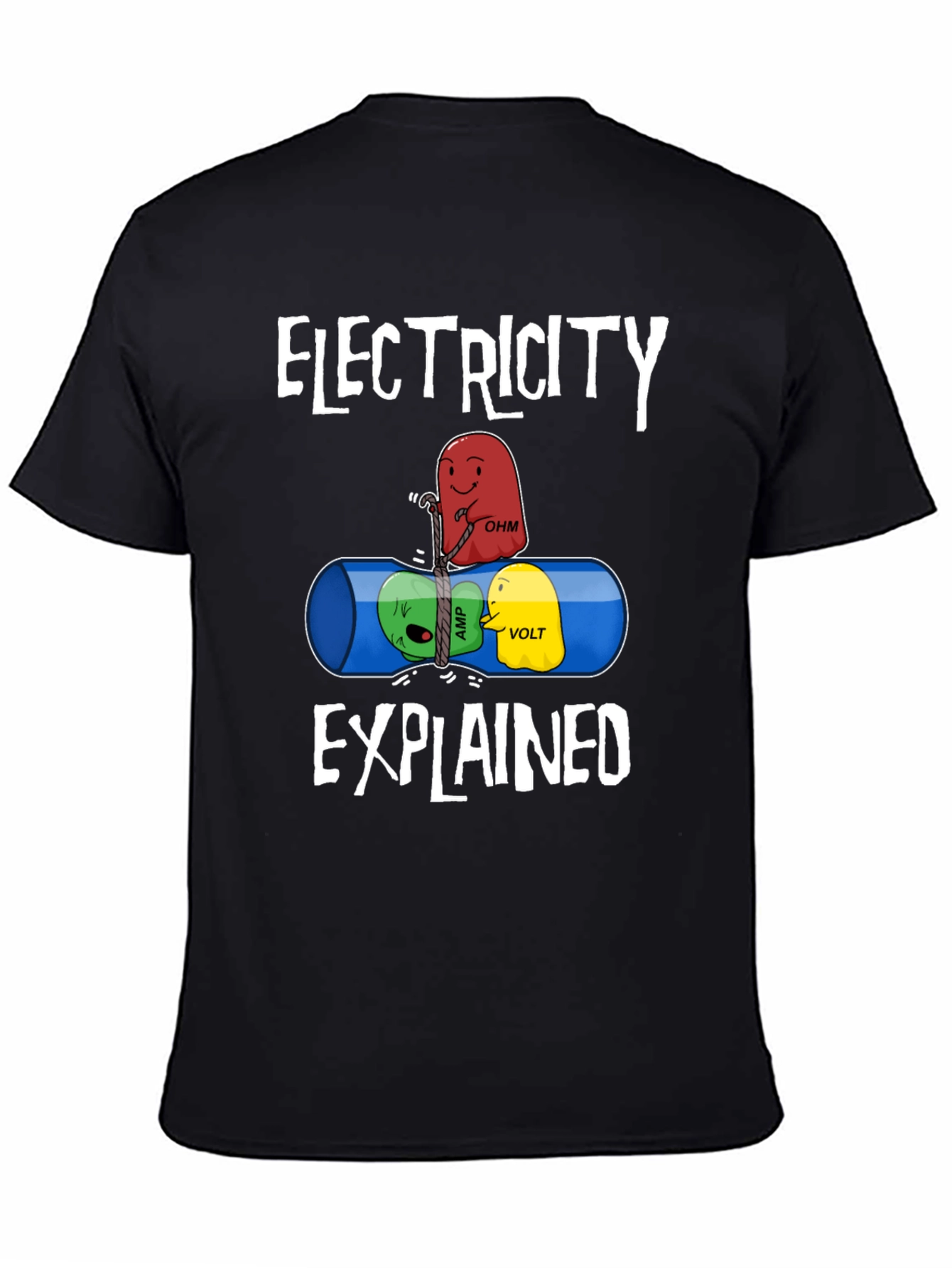 Electricity Explained Graphic T-Shirt