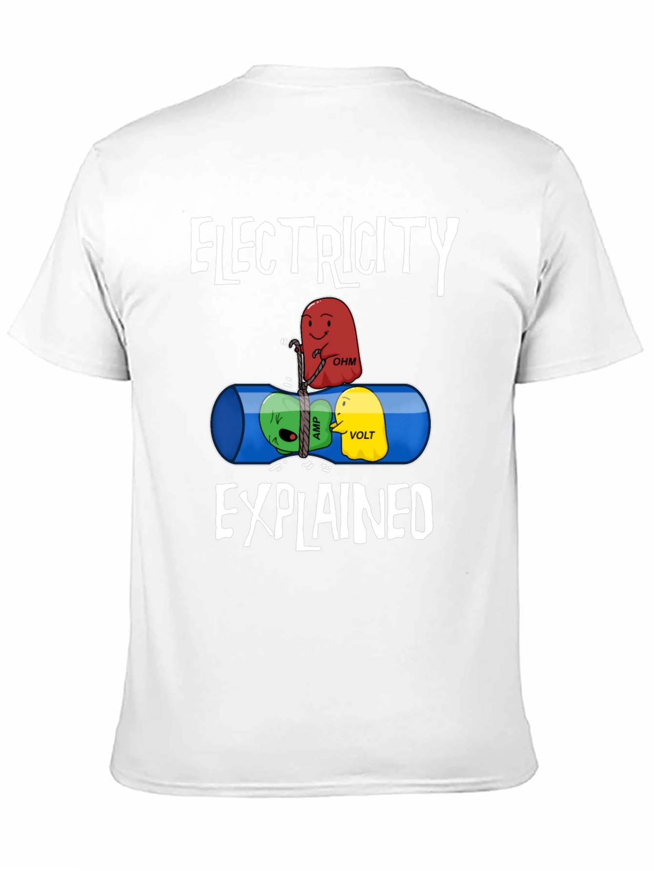 Electricity Explained Graphic T-Shirt