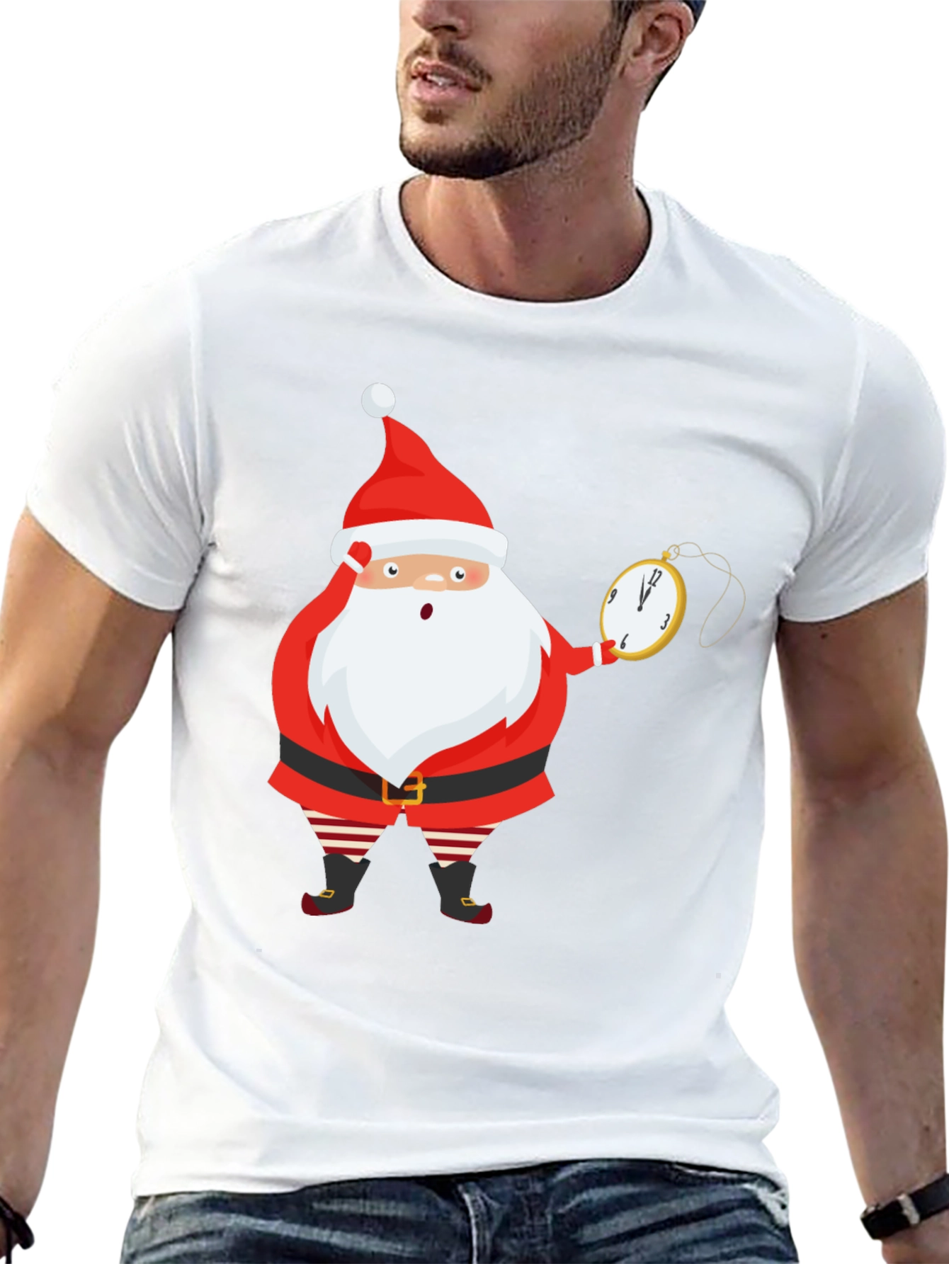 Santa Time T-Shirt - Holiday Cheer