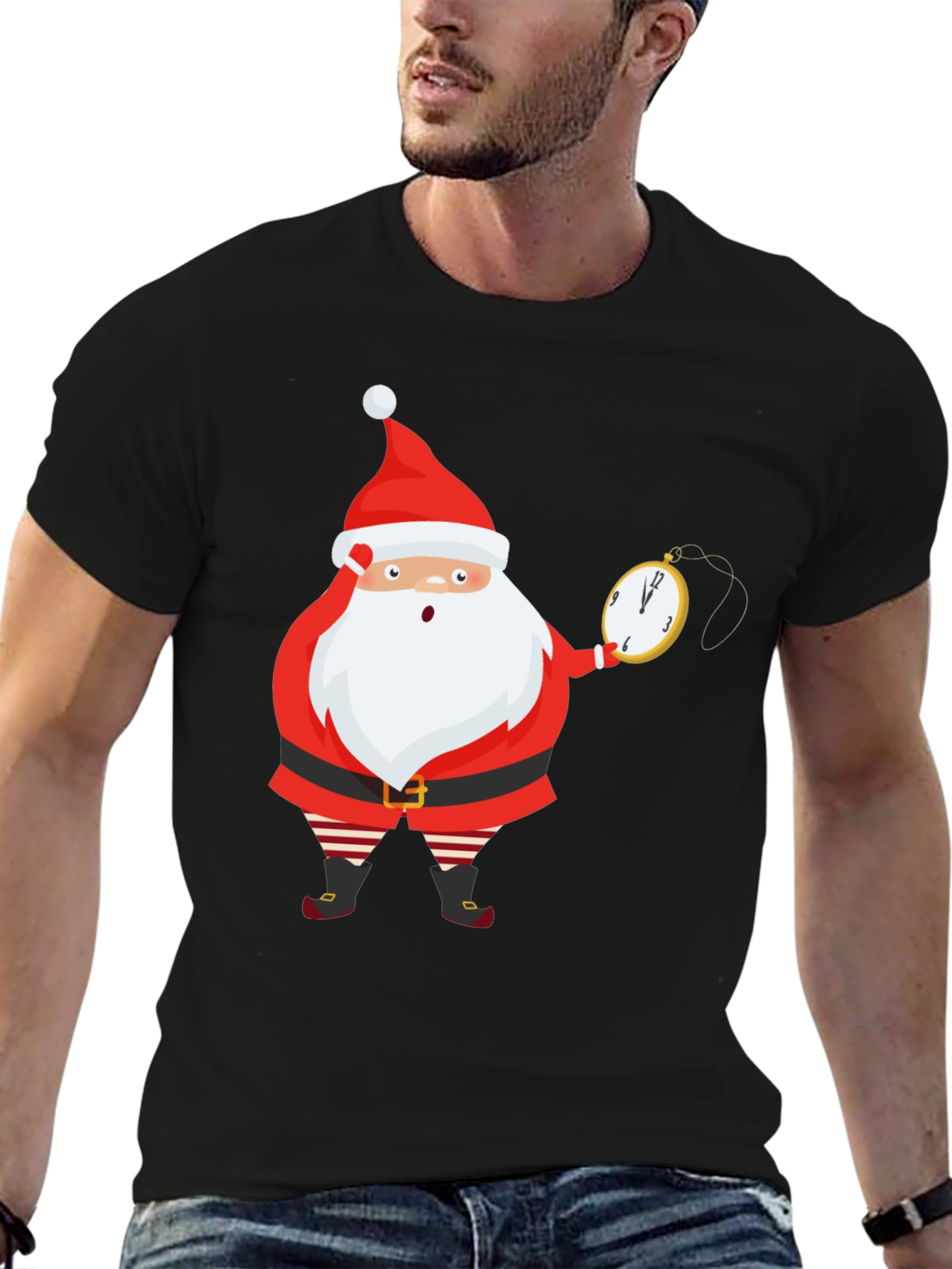 Santa Time T-Shirt - Holiday Cheer