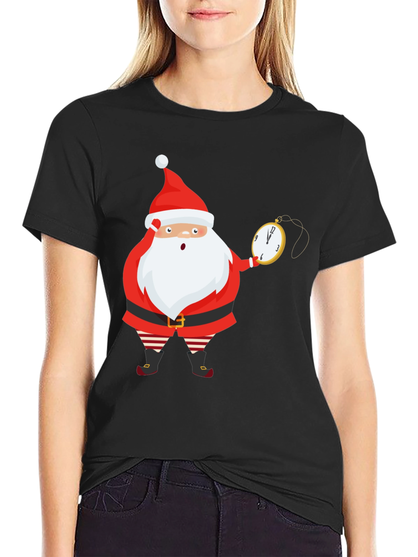 Santa Time T-Shirt - Holiday Cheer