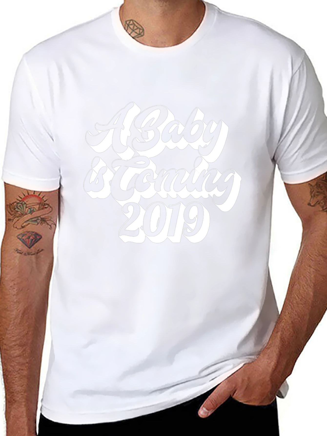 A Baby Is Coming 2019 Graphic T-Shirt