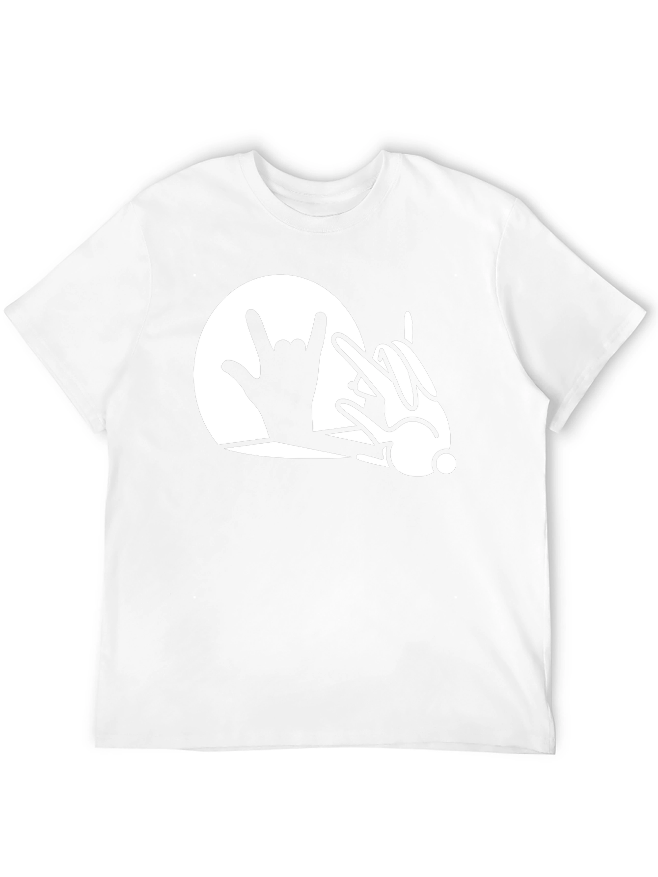 Rock On Bunny T-Shirt - Black Unique Design