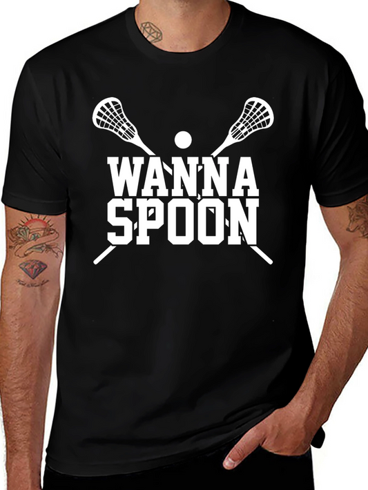 Wanna Spoon Lacrosse T-Shirt