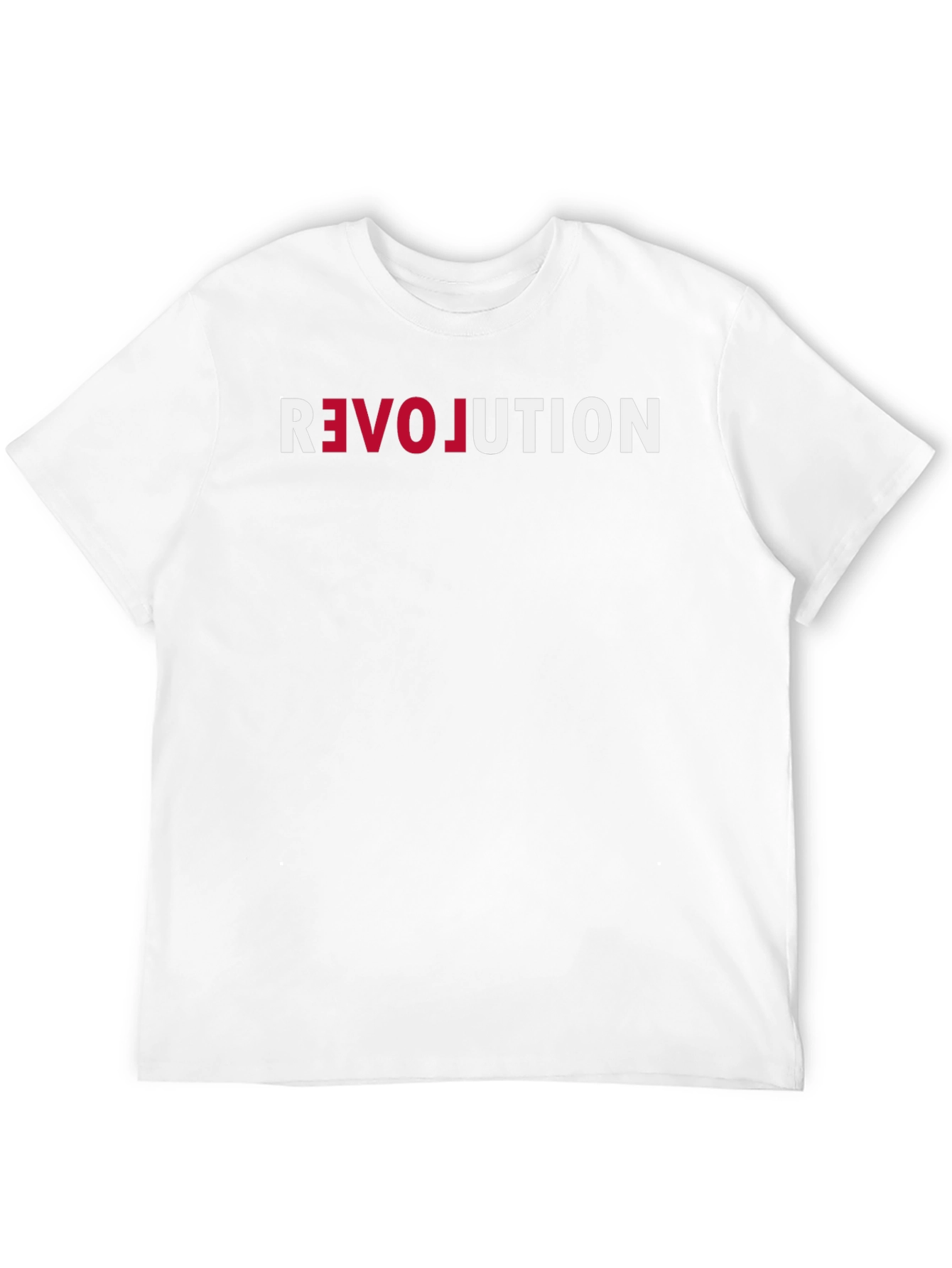 Revolution Graphic Tee - Stylish Mens Crew Neck