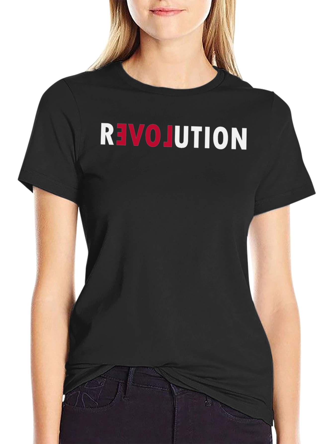 Revolution Graphic Tee - Stylish Mens Crew Neck