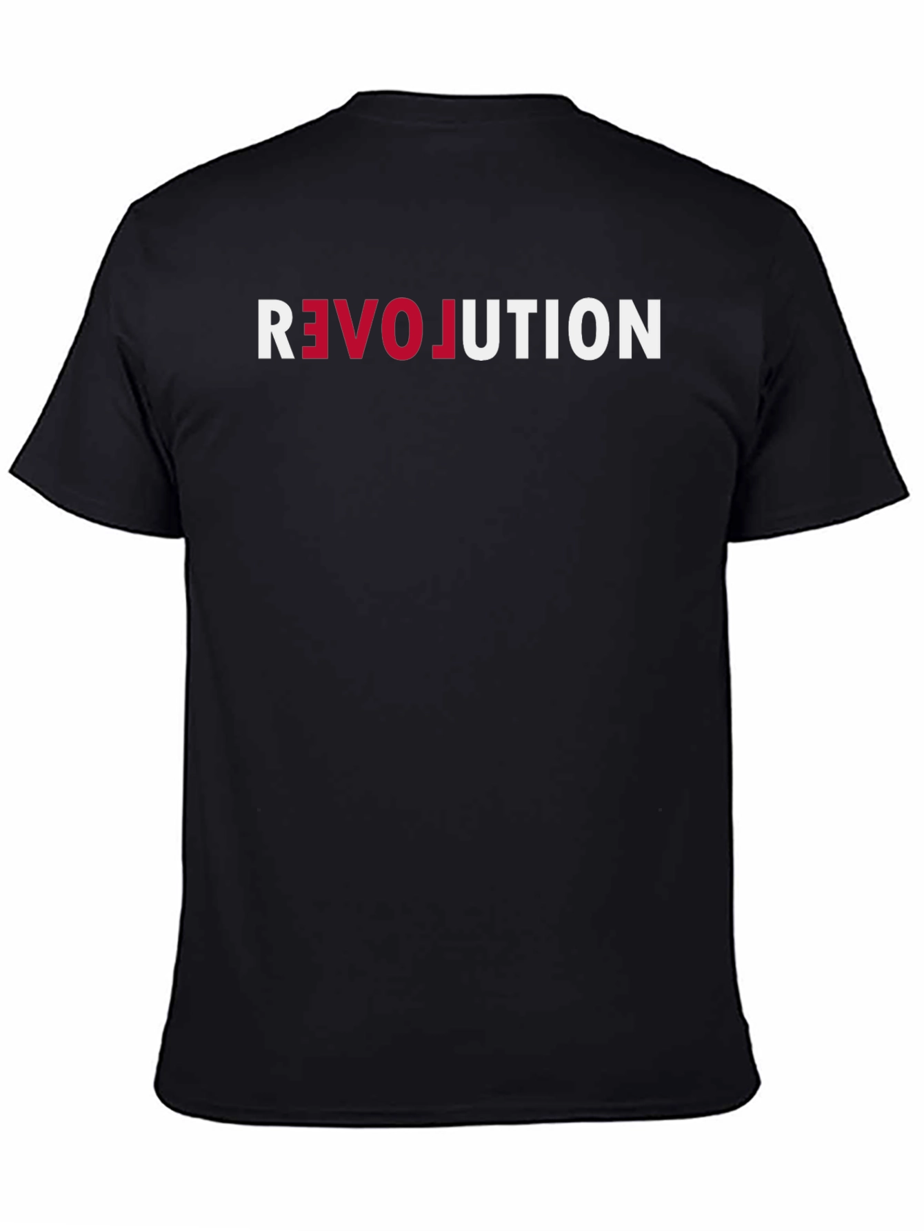 Revolution Graphic Tee - Stylish Mens Crew Neck