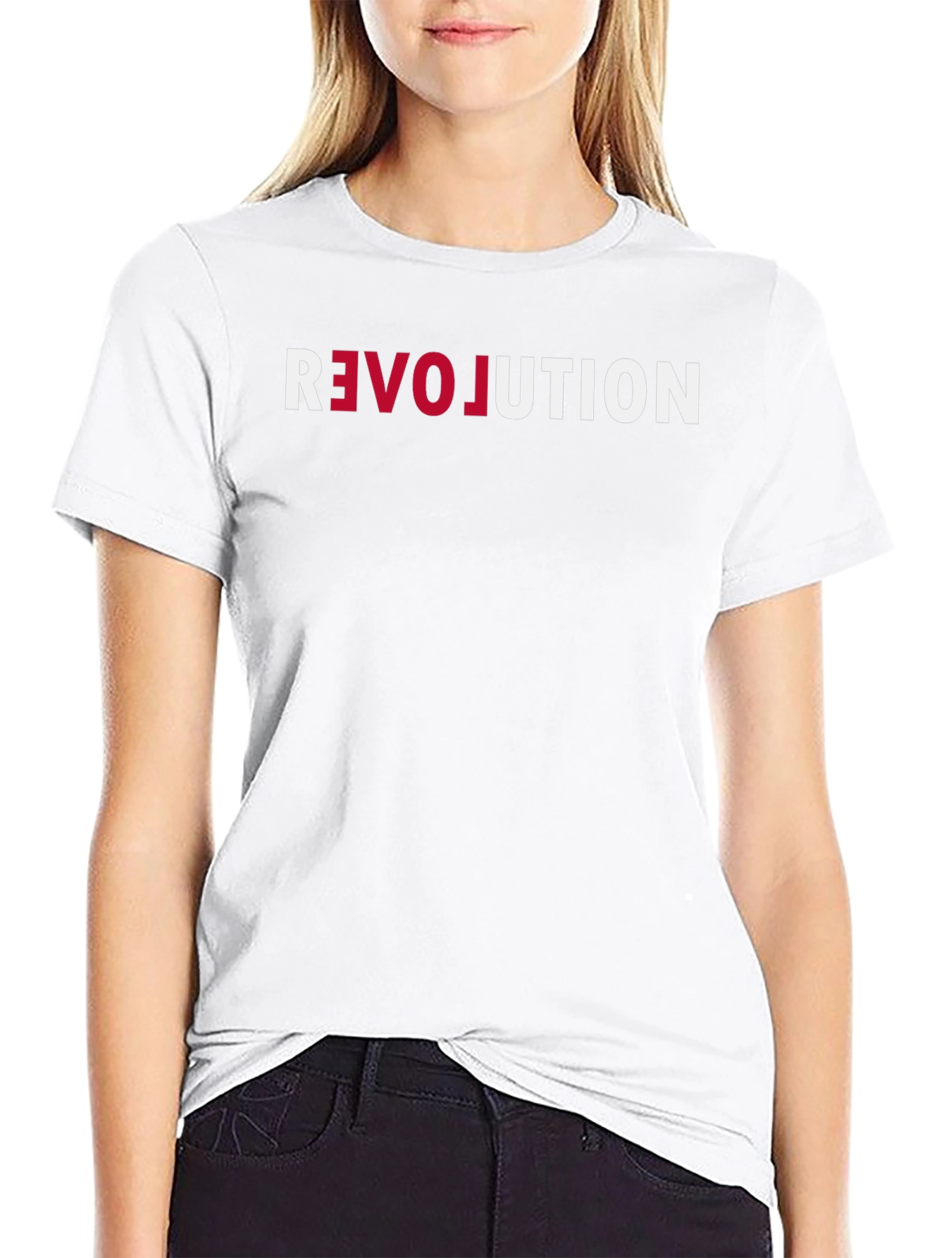 Revolution Graphic Tee - Stylish Mens Crew Neck