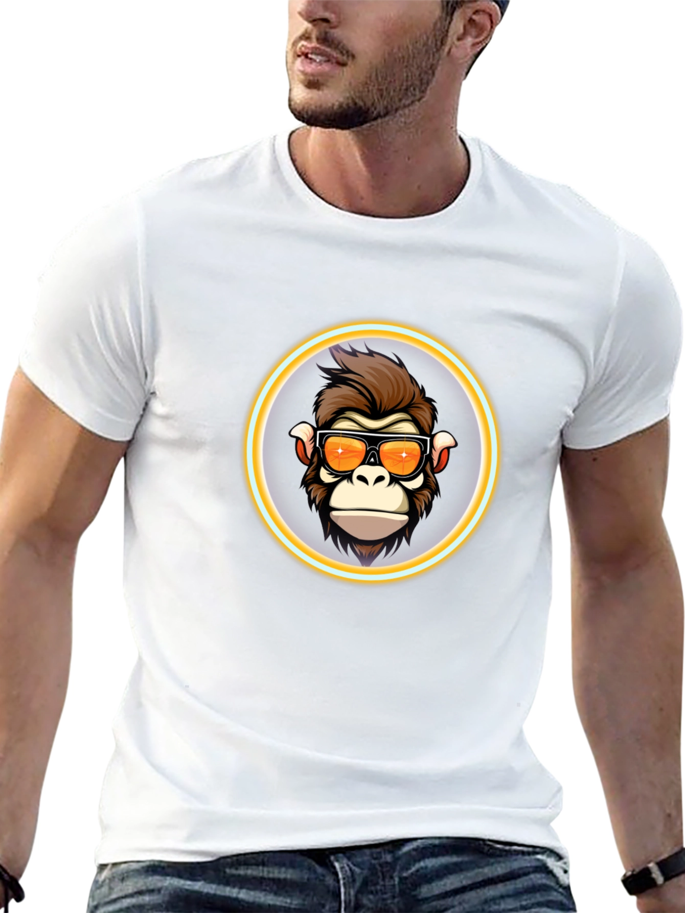 Cool Ape Graphic Tee - Black T-Shirt