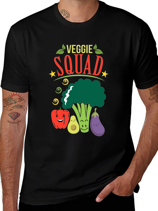 Veggie Squad T-Shirt - Funny Vegan Tee