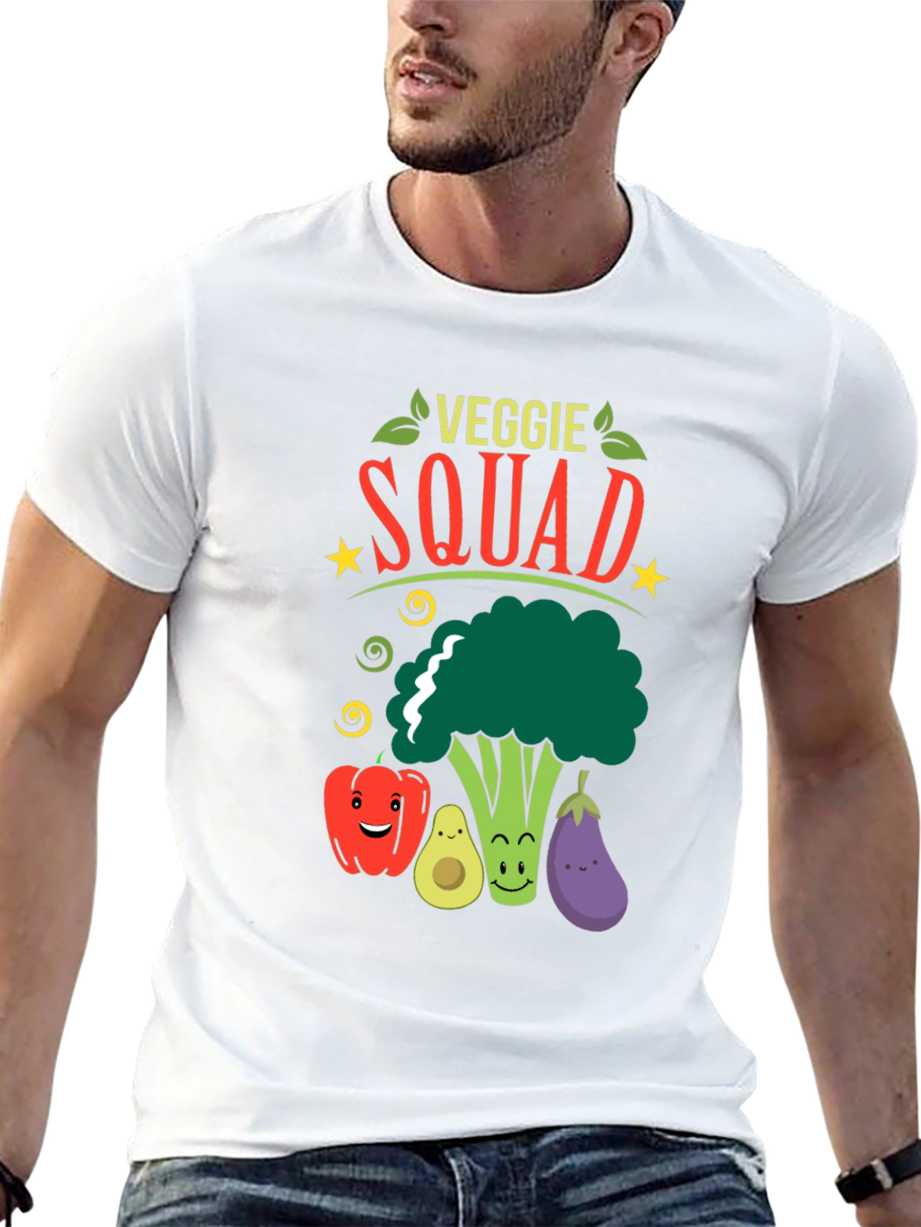 Veggie Squad T-Shirt - Funny Vegan Tee