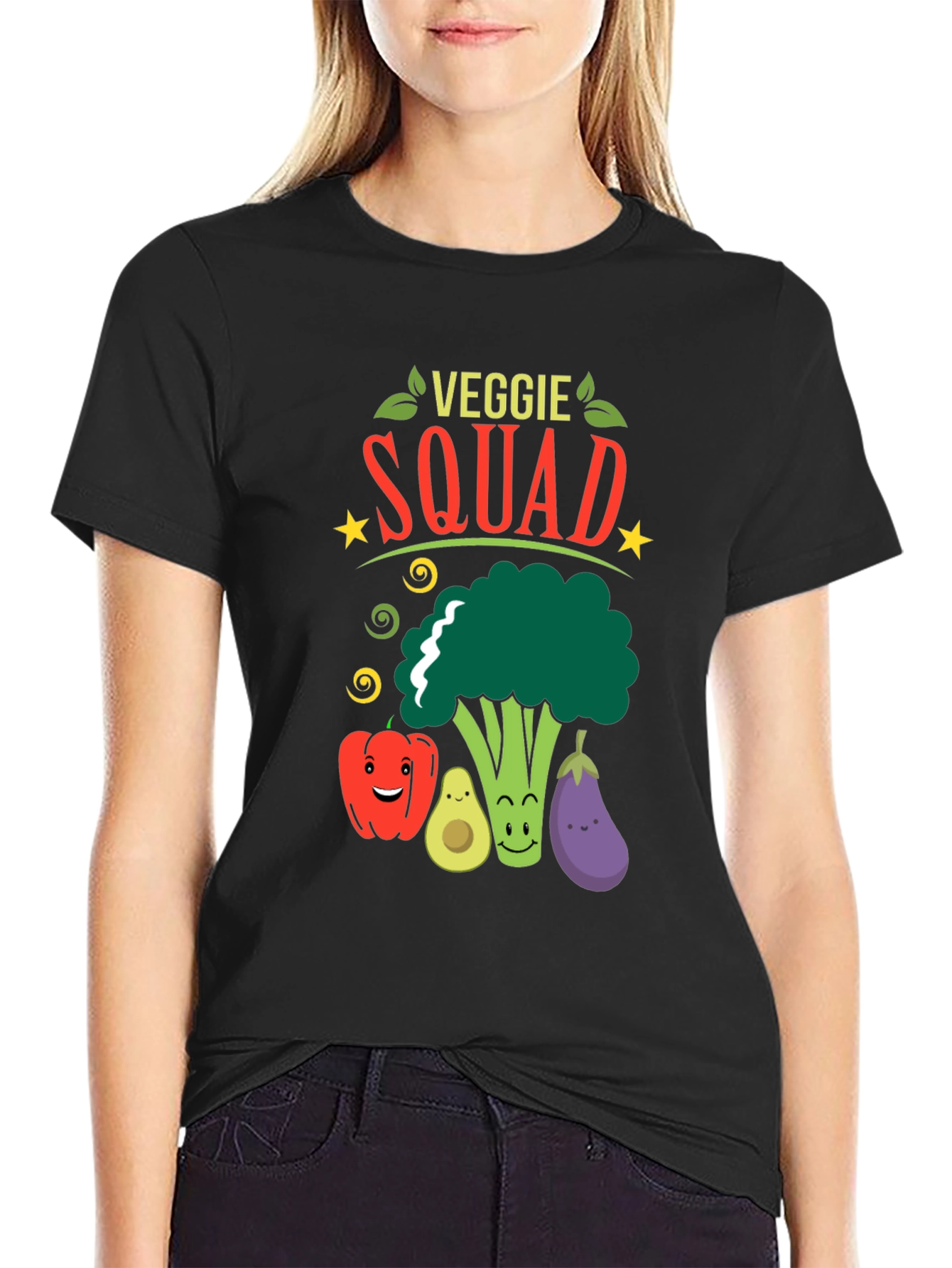 Veggie Squad T-Shirt - Funny Vegan Tee