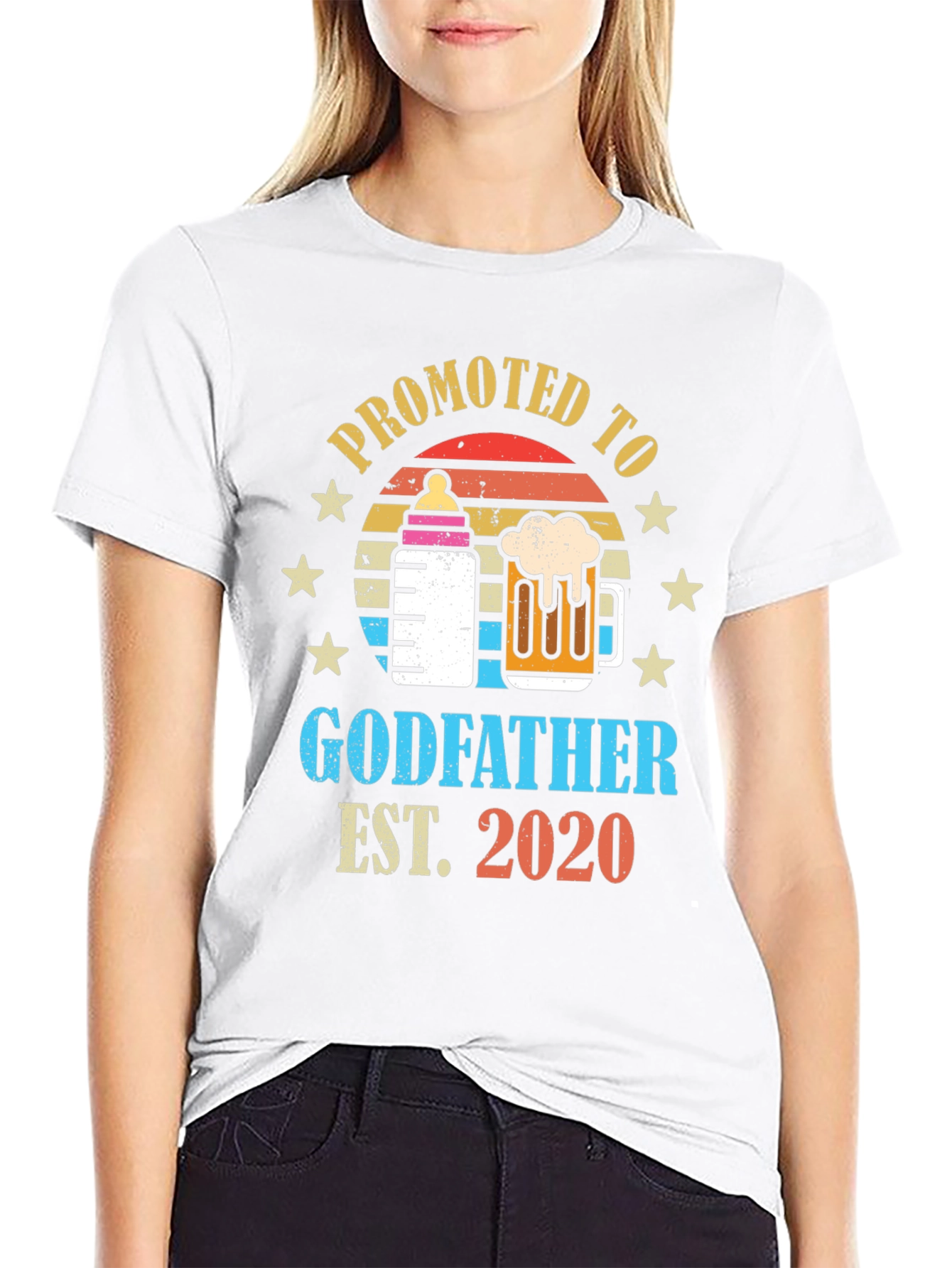 Promoted to Godfather 2020 Graphic Tee
