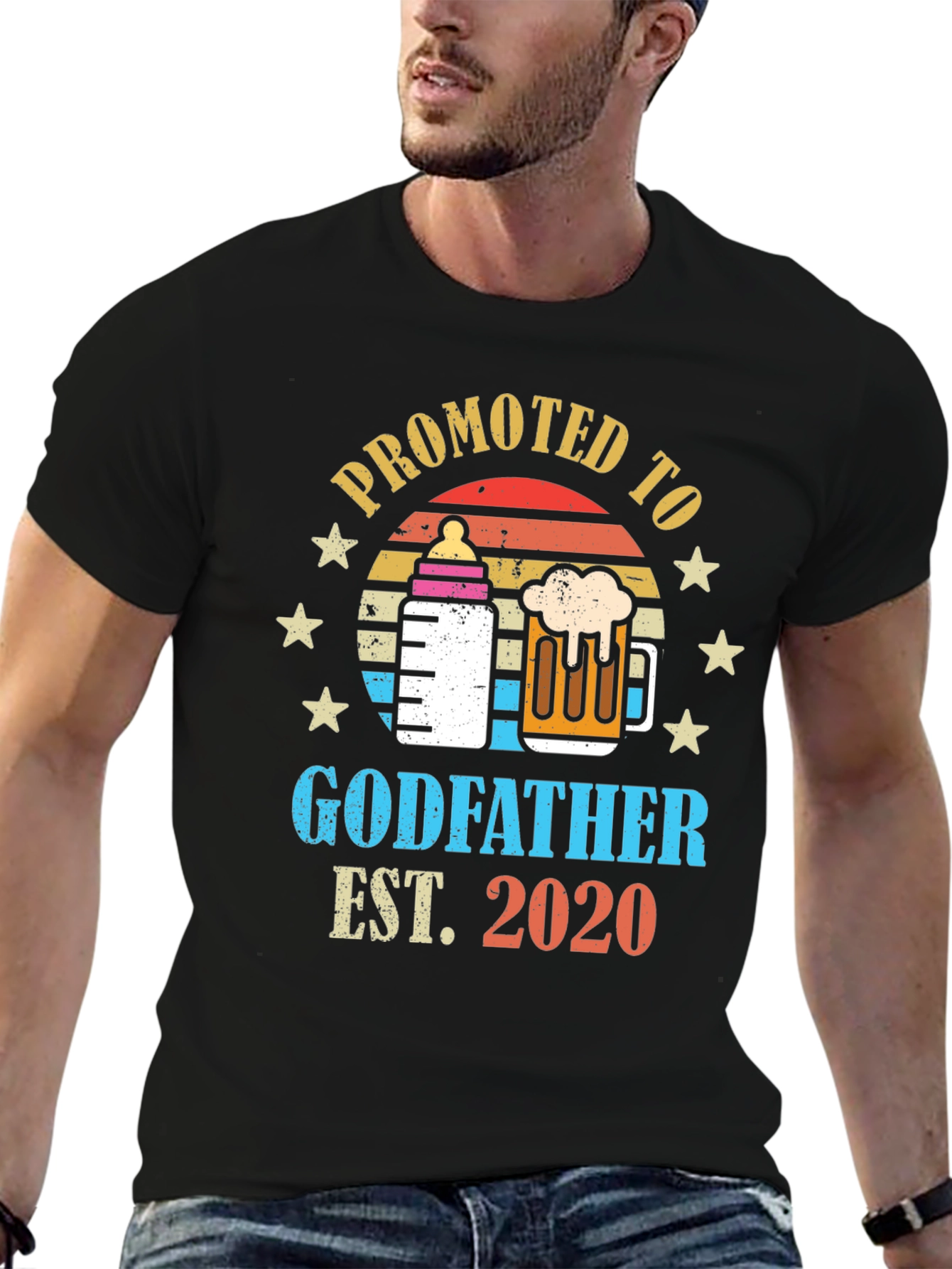 Promoted to Godfather 2020 Graphic Tee