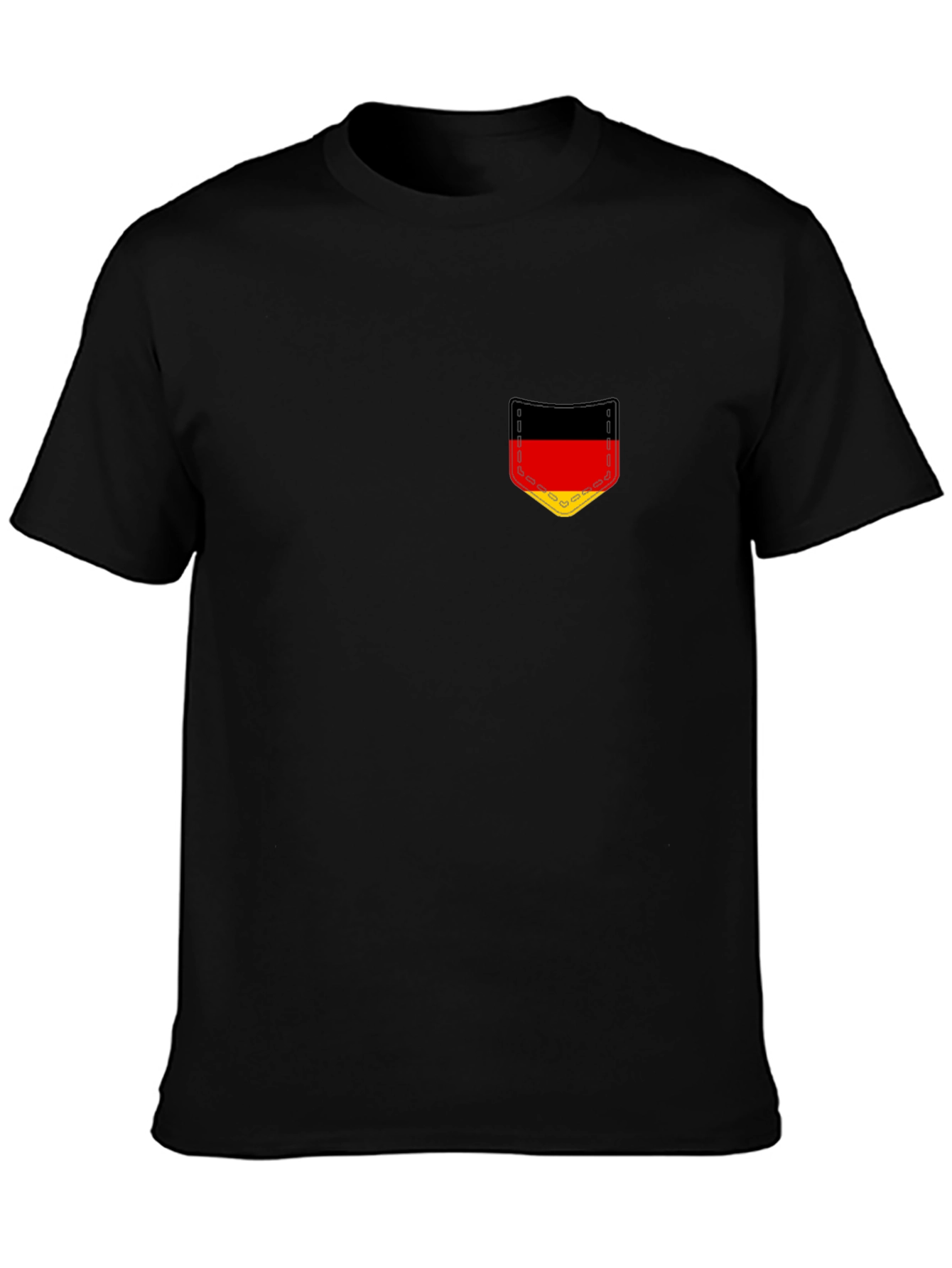German Flag Pocket T-Shirt - Stylish Graphic Tee
