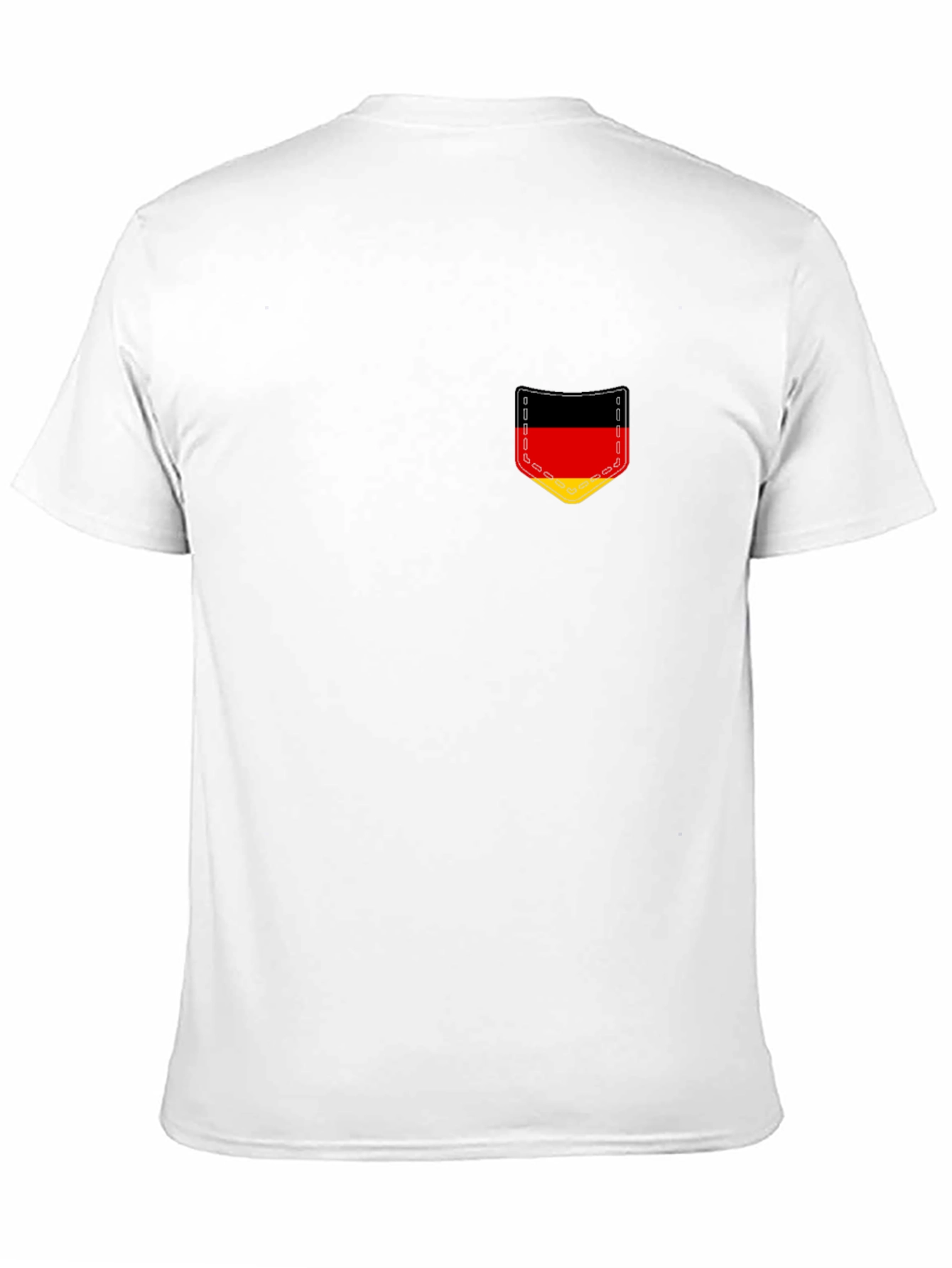 German Flag Pocket T-Shirt - Stylish Graphic Tee