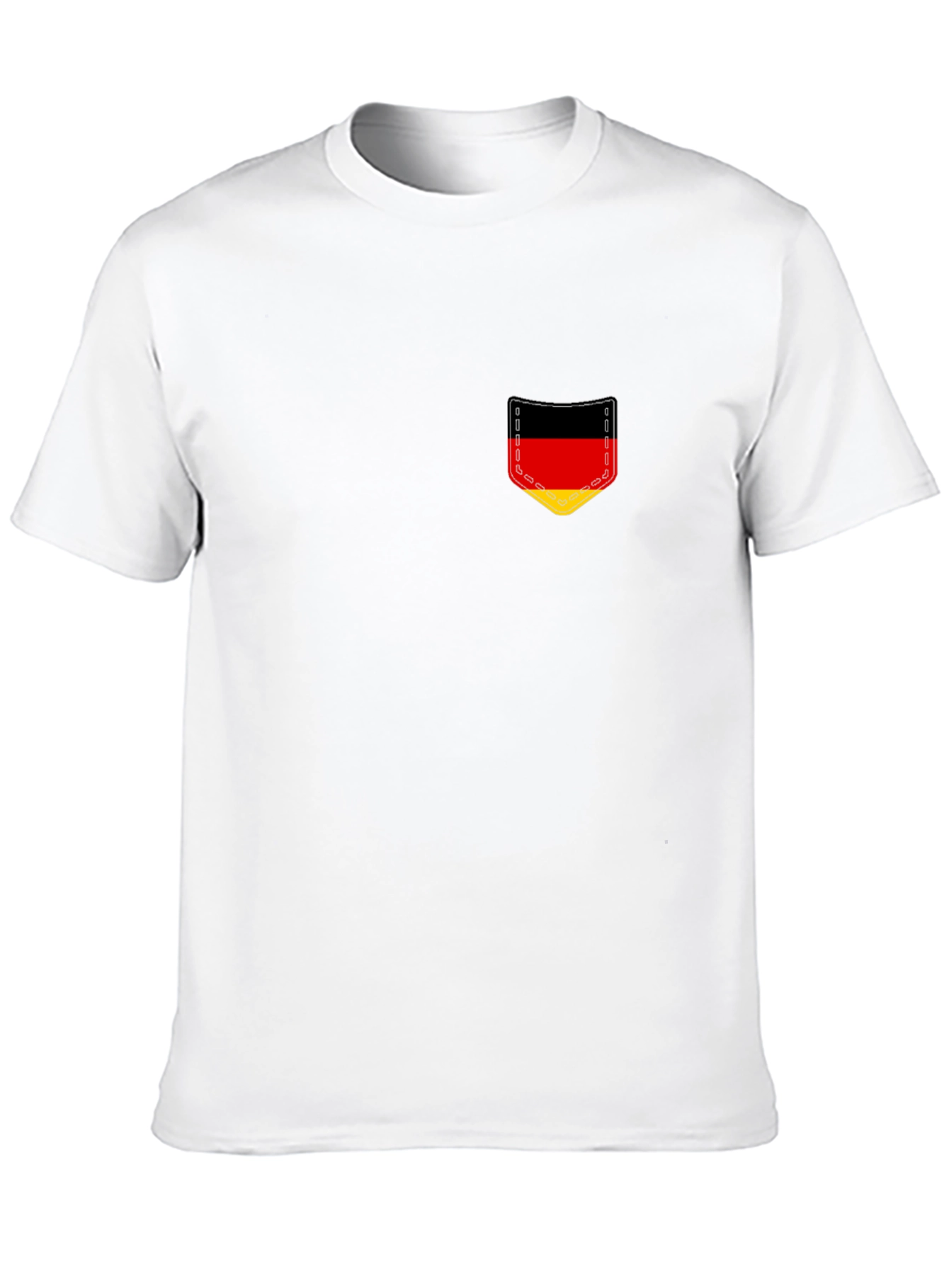 German Flag Pocket T-Shirt - Stylish Graphic Tee