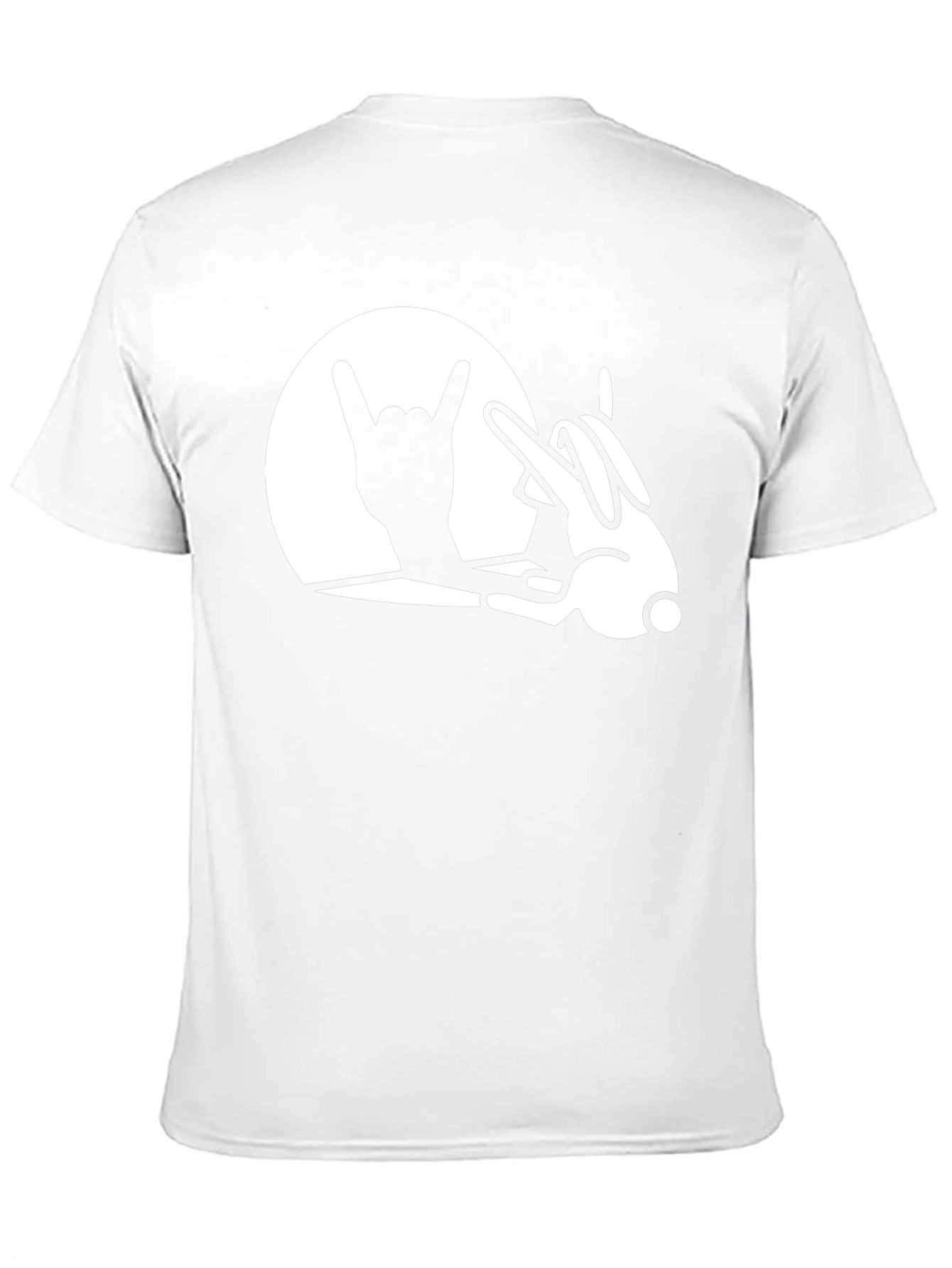 Rock On Rabbit T-Shirt - Funny Graphic Tee