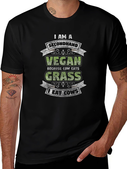 Secondhand Vegan I Eat Cows T-Shirt