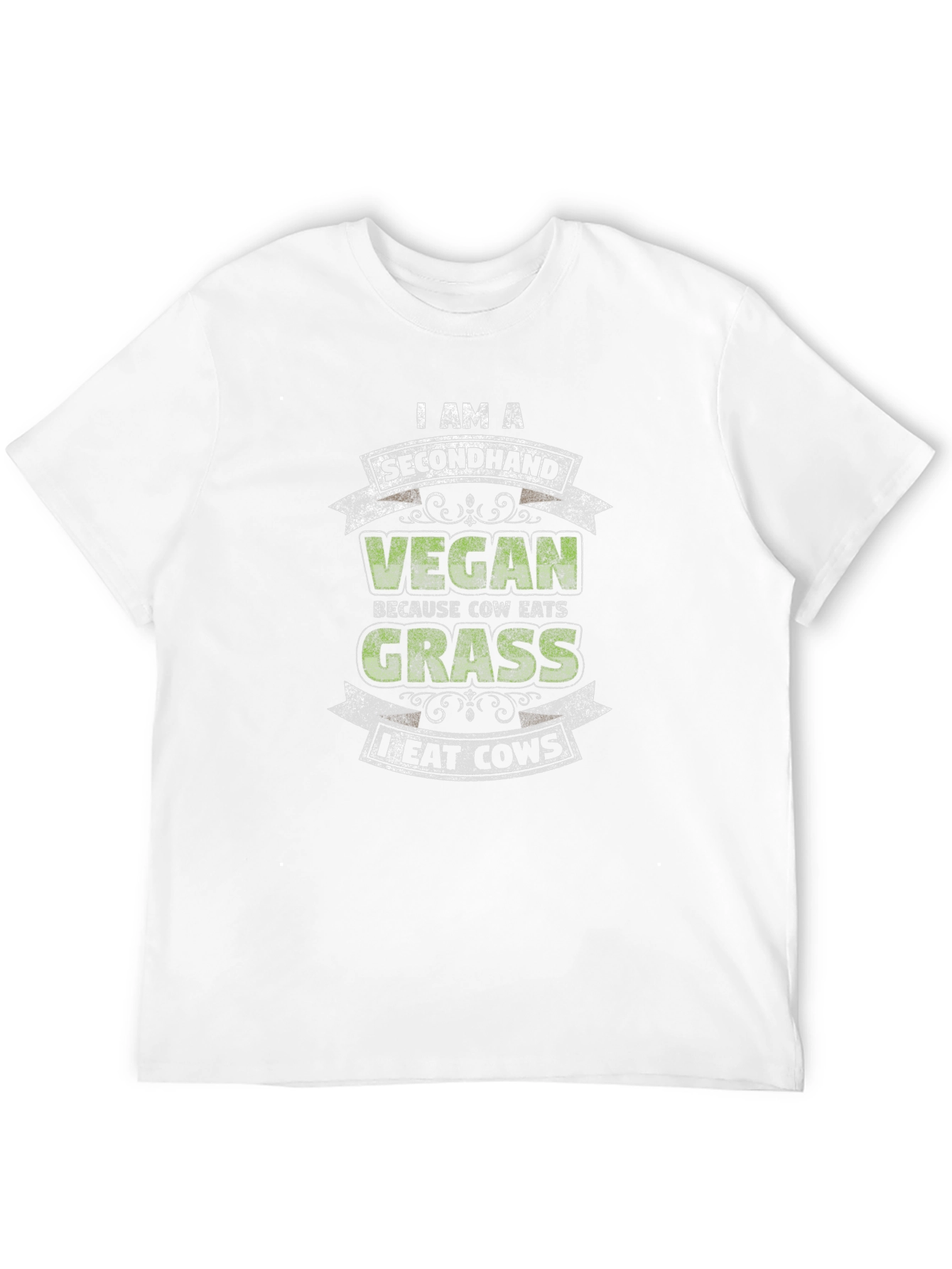 Secondhand Vegan I Eat Cows T-Shirt