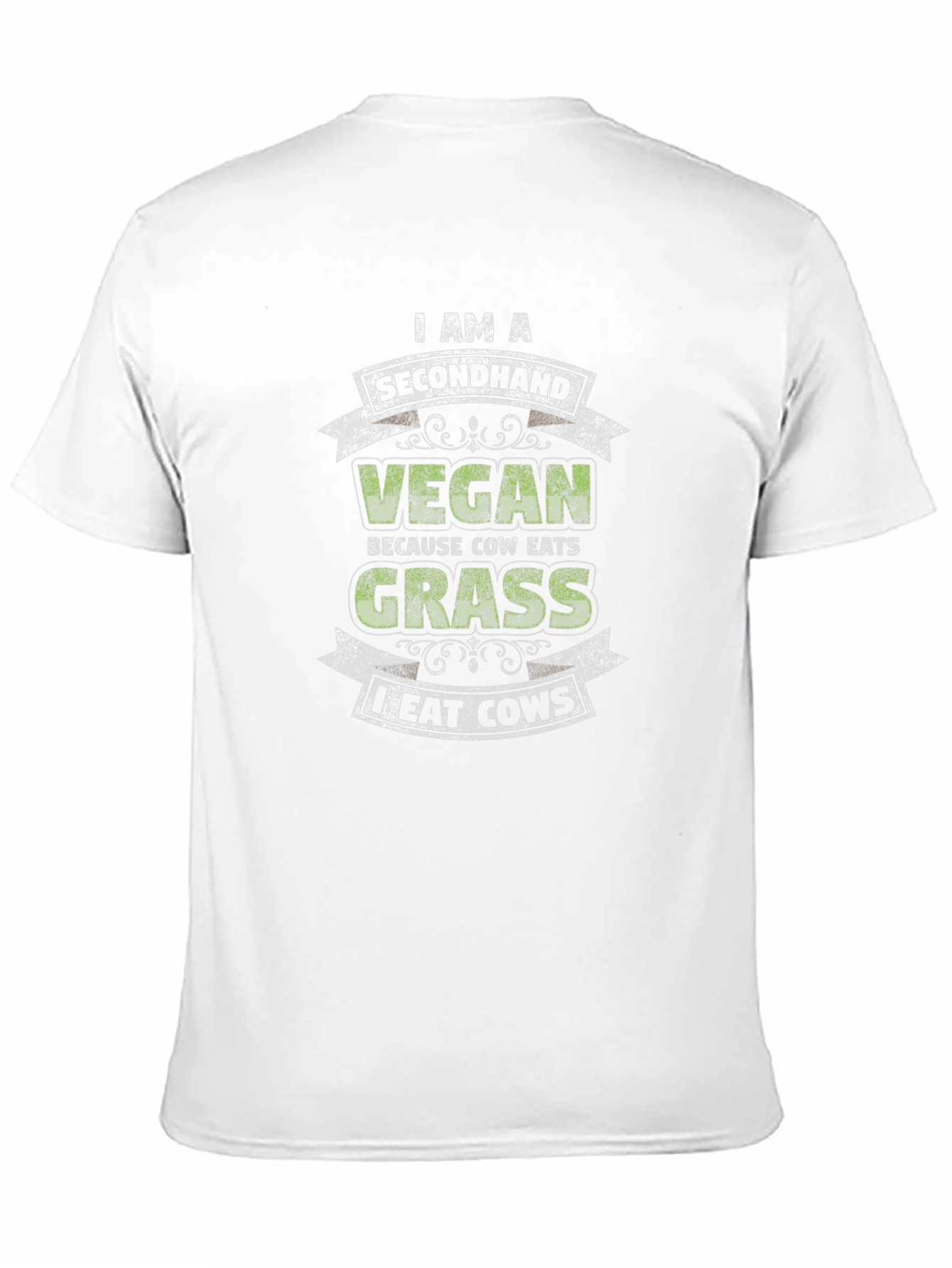 Secondhand Vegan I Eat Cows T-Shirt