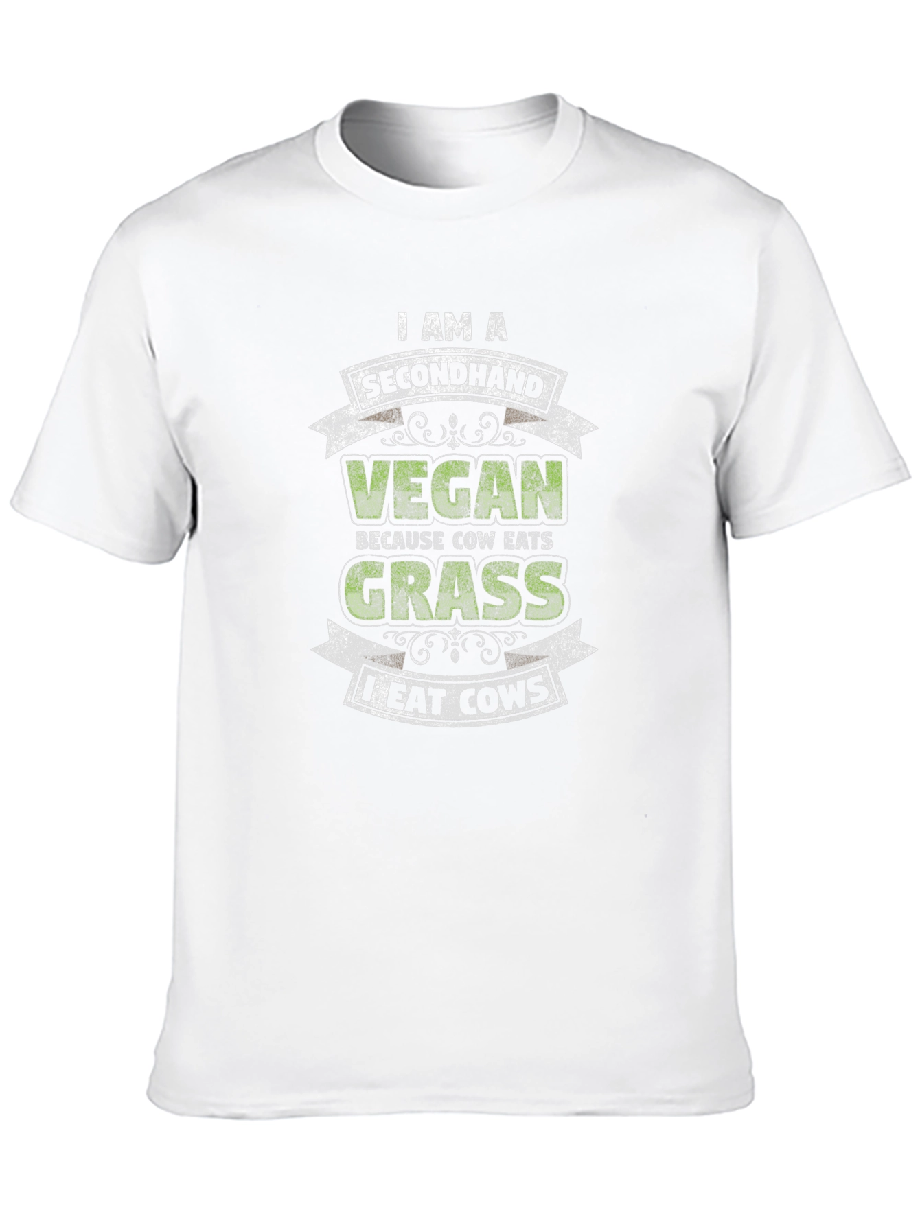 Secondhand Vegan I Eat Cows T-Shirt