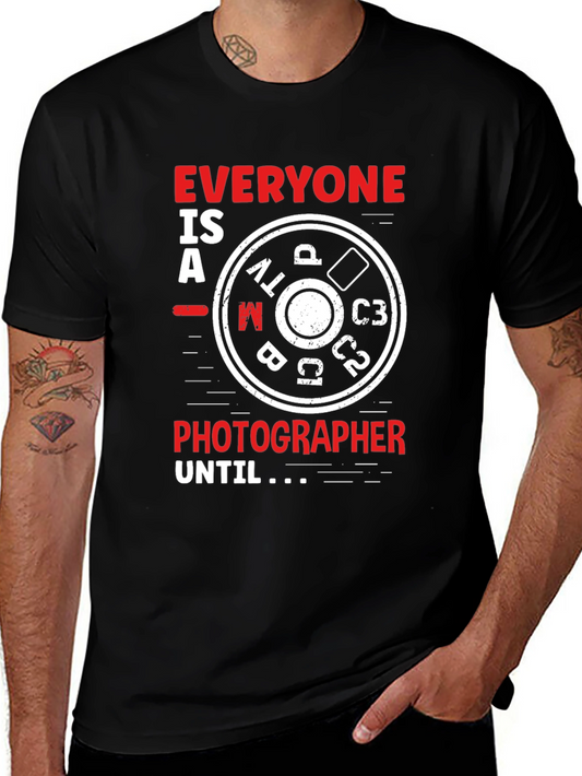 Photographer Mode Dial T-Shirt - Funny Photography Gift