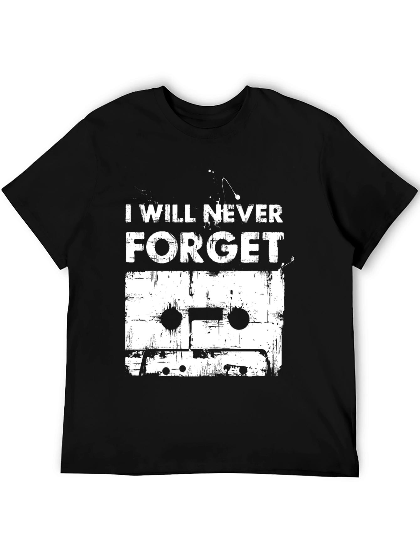 Retro Cassette Tape Graphic T-Shirt