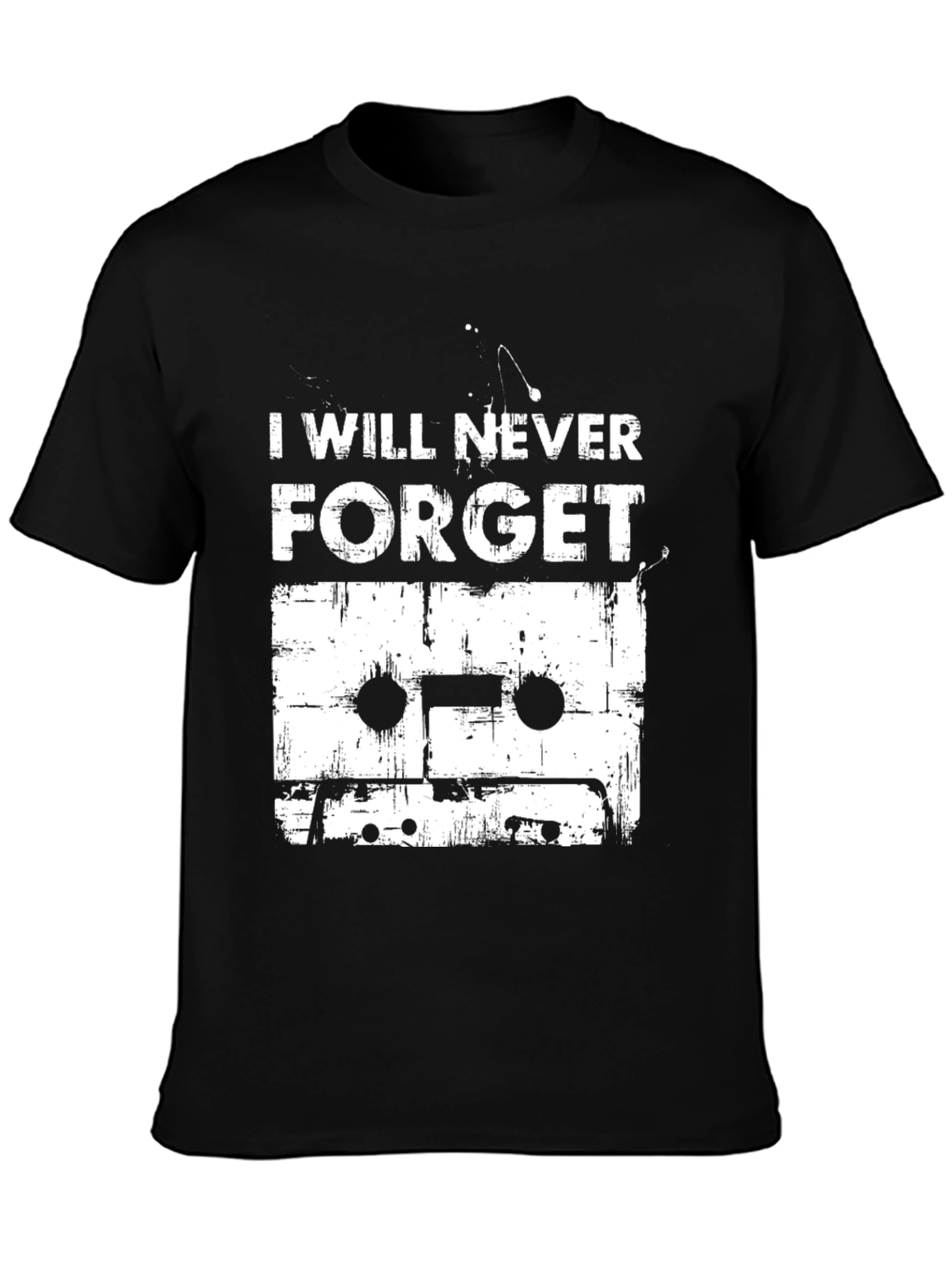 Retro Cassette Tape Graphic T-Shirt