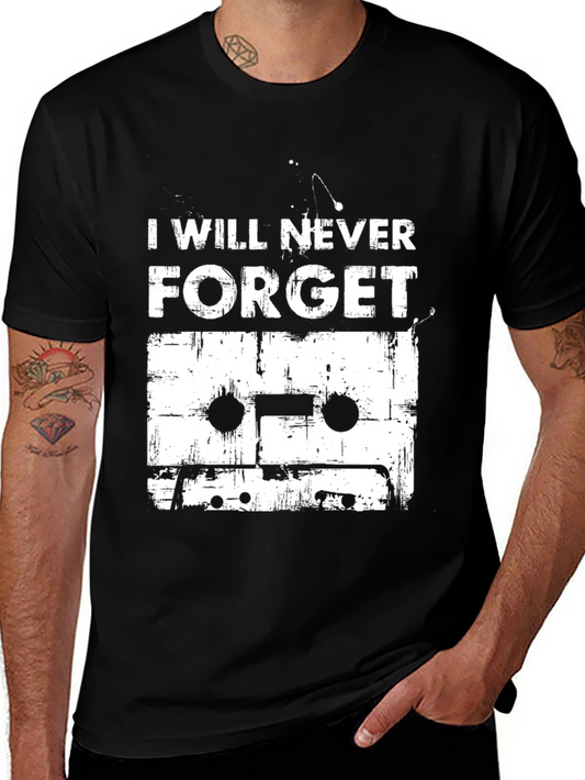 Retro Cassette Tape Graphic T-Shirt