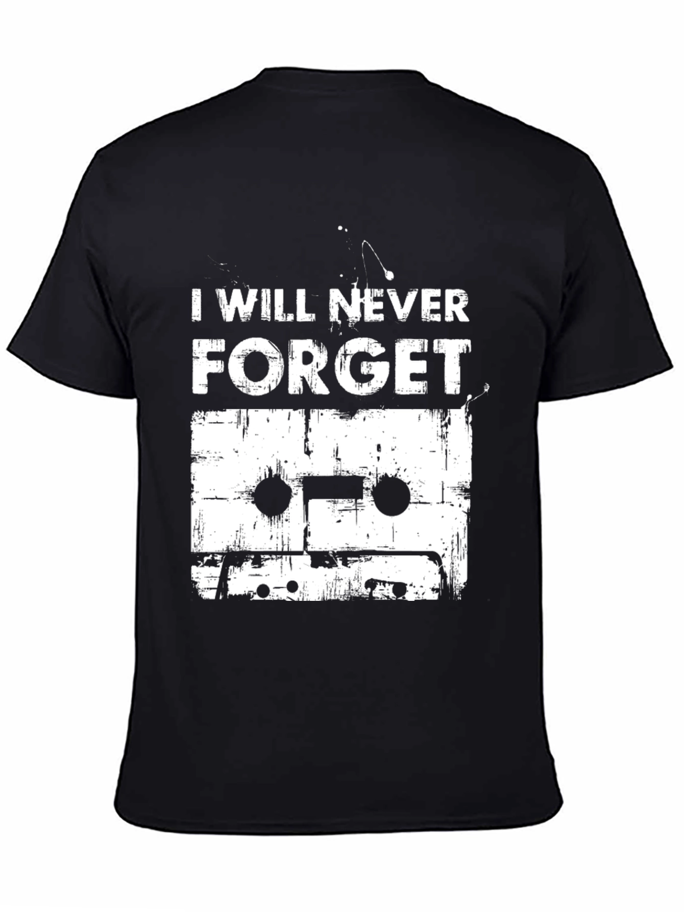 Retro Cassette Tape Graphic T-Shirt