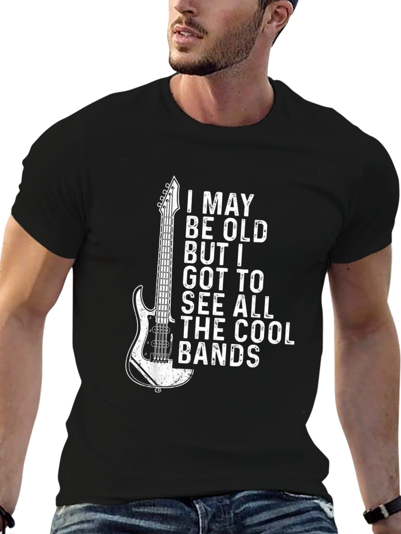 Cool Bands Black T-Shirt