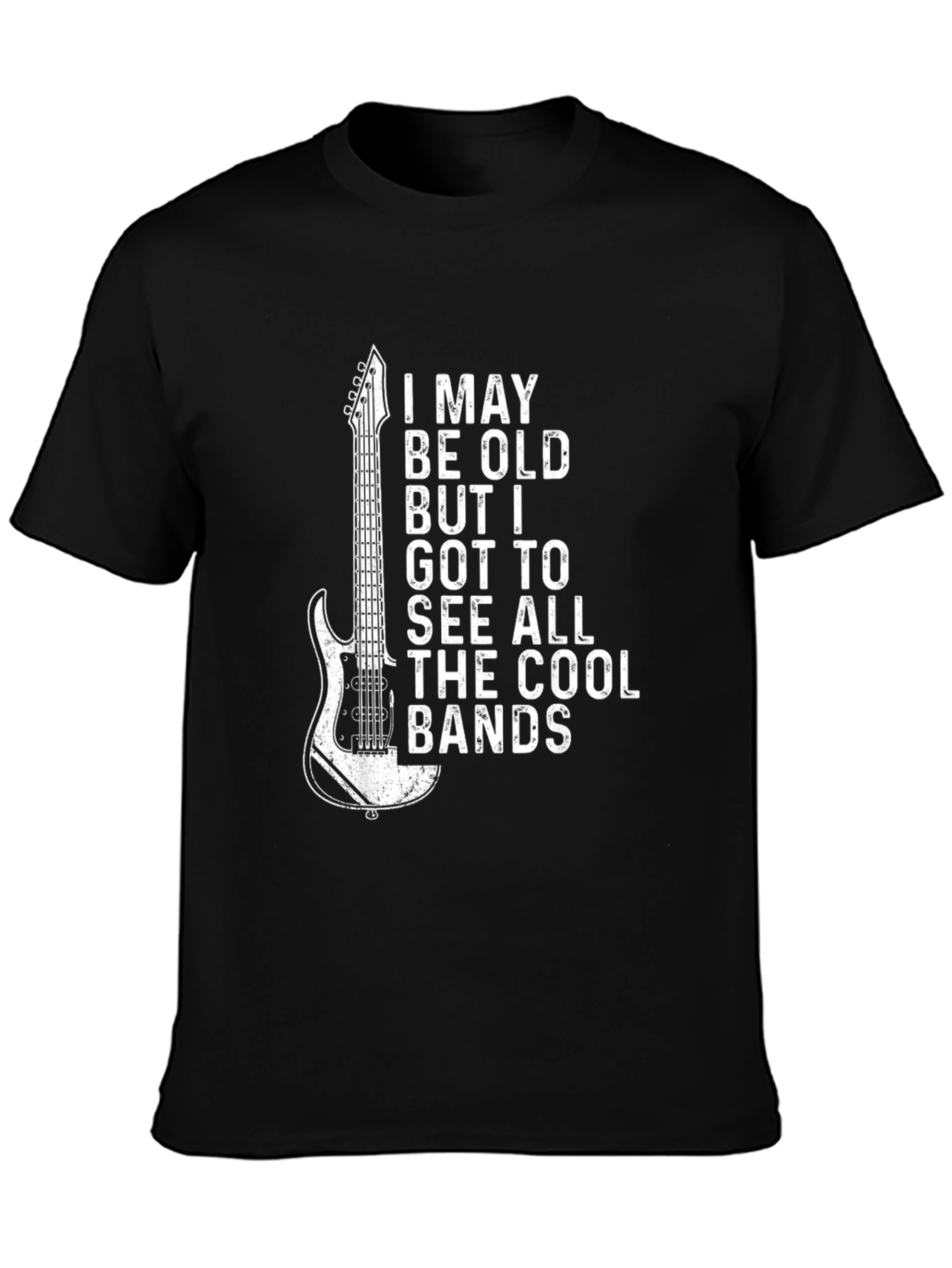 Cool Bands Black T-Shirt