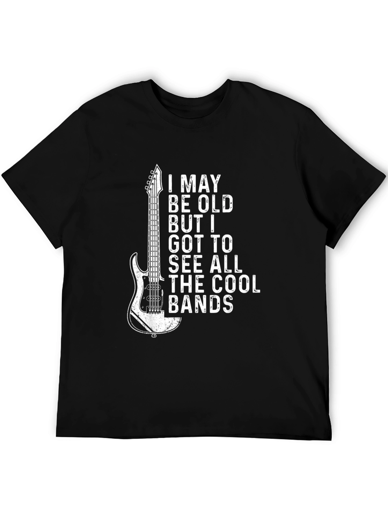Cool Bands Black T-Shirt