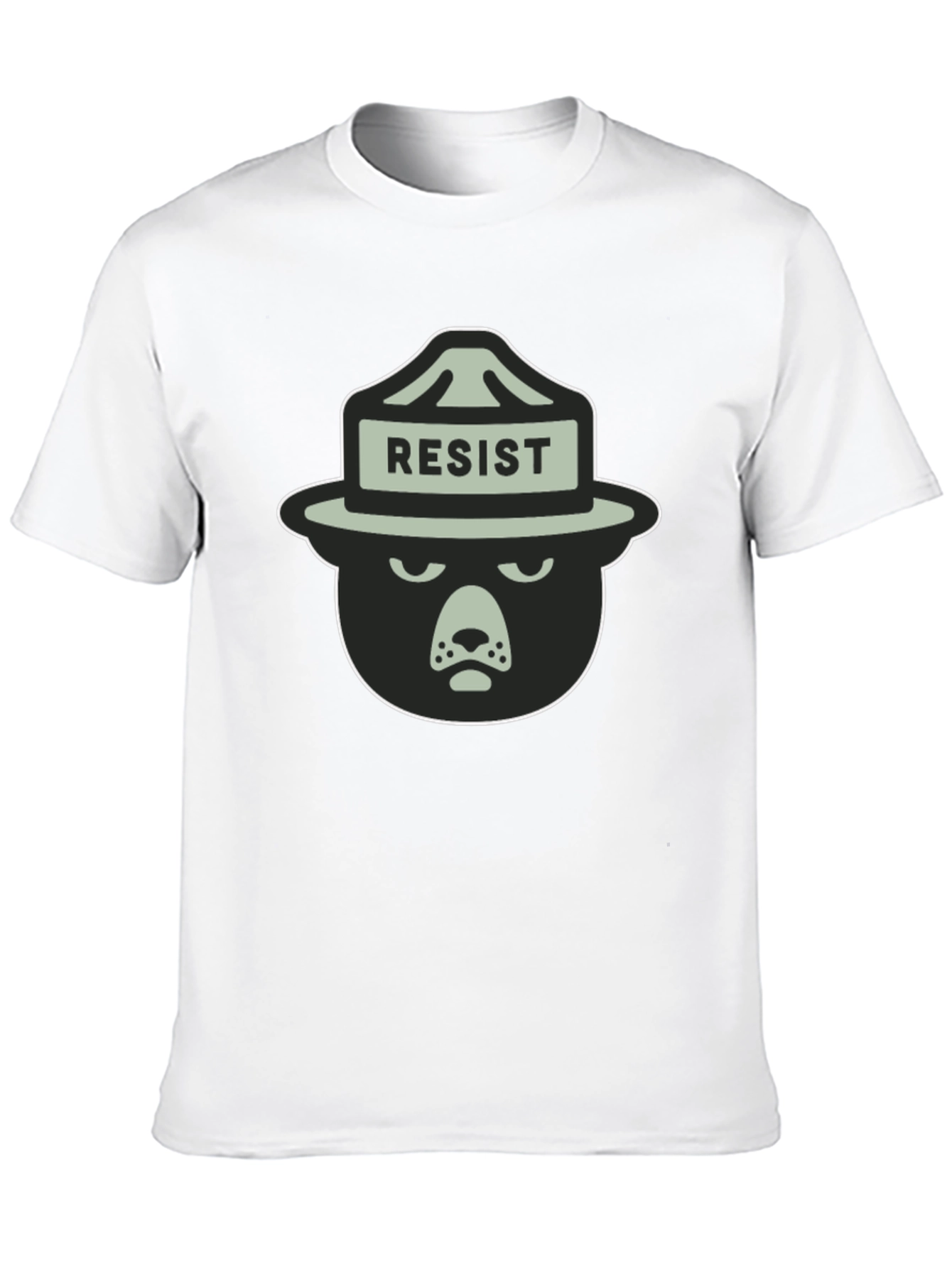 Resist Bear T-Shirt - Mens Graphic Tee