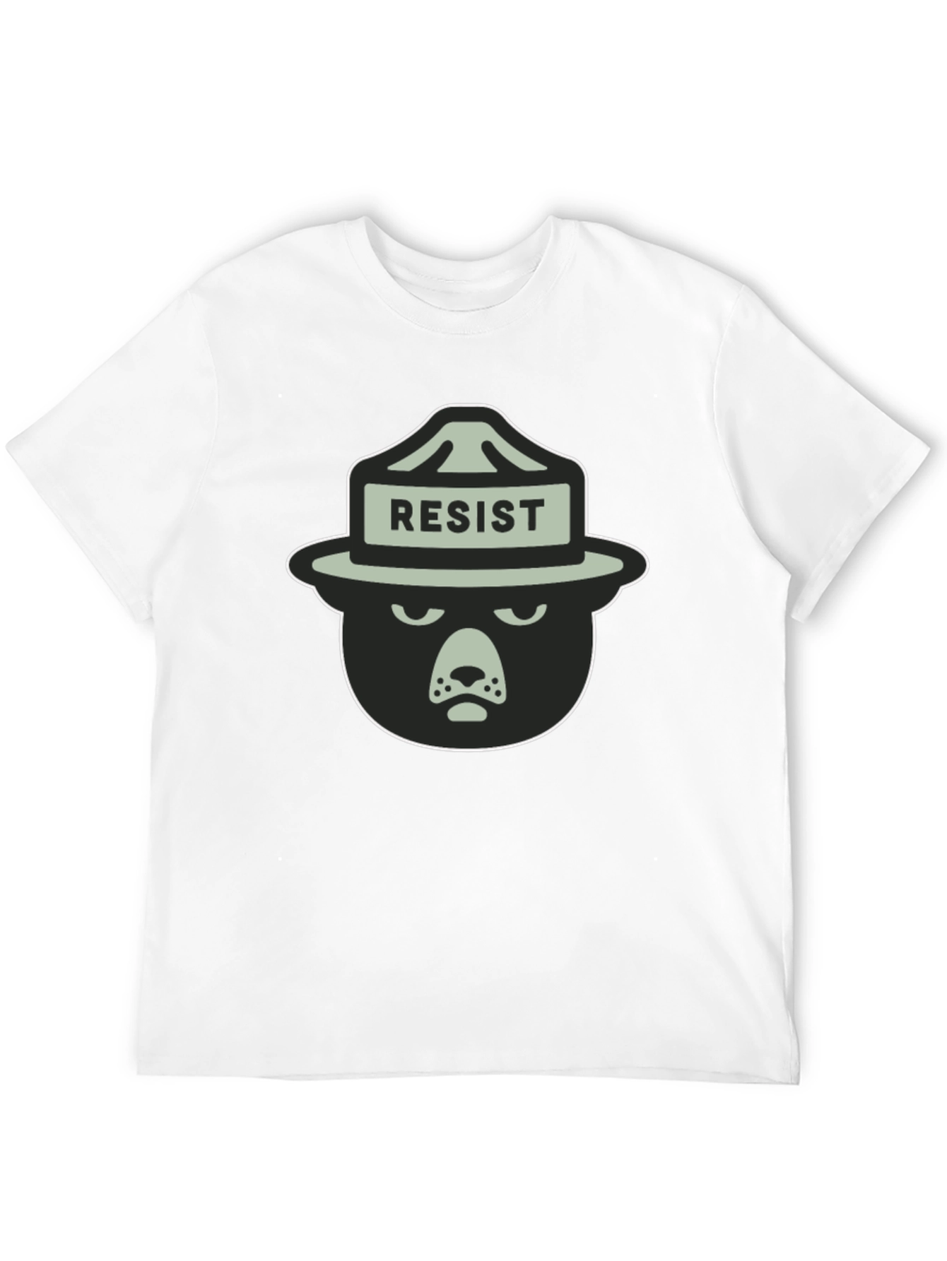 Resist Bear T-Shirt - Mens Graphic Tee
