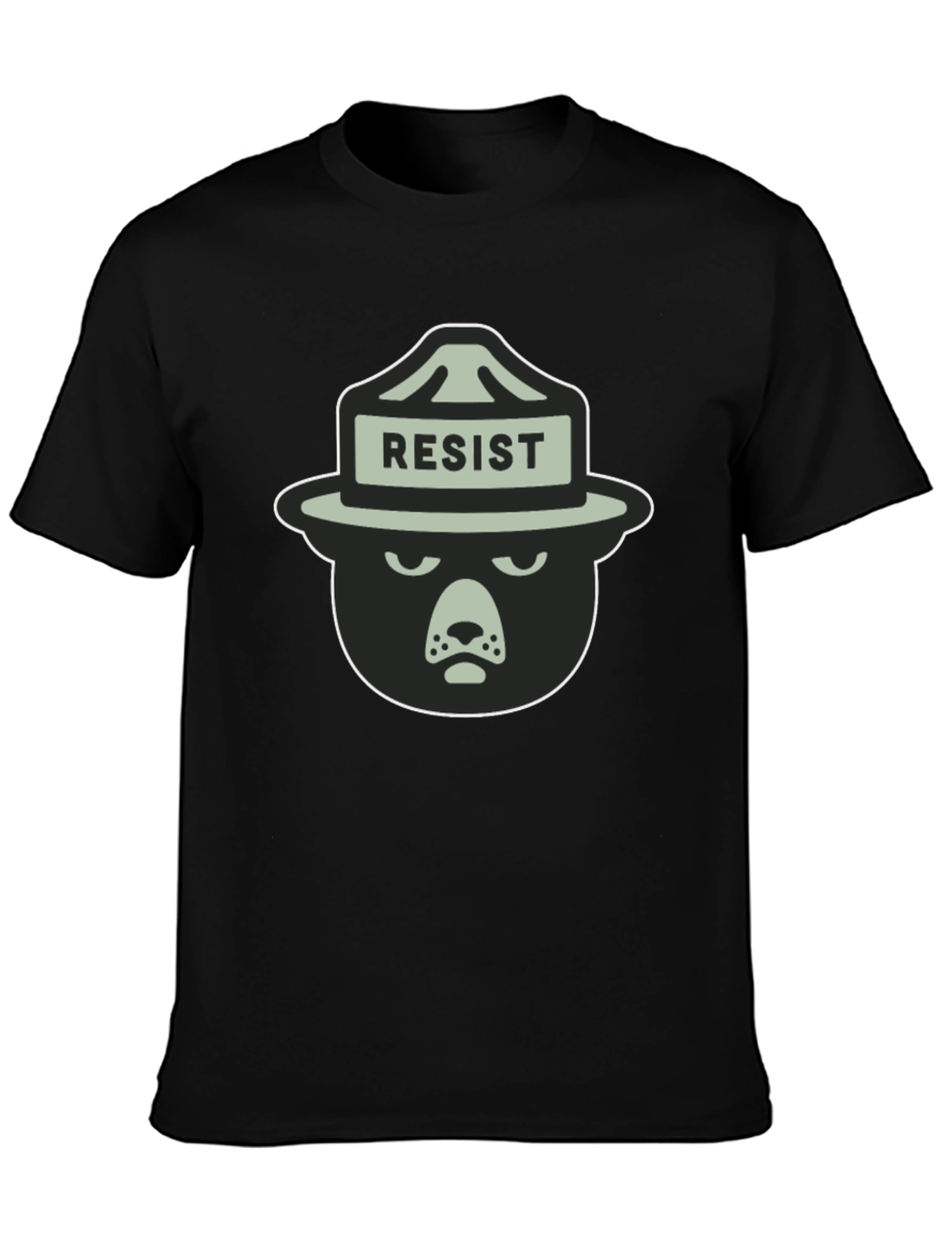 Resist Bear T-Shirt - Mens Graphic Tee