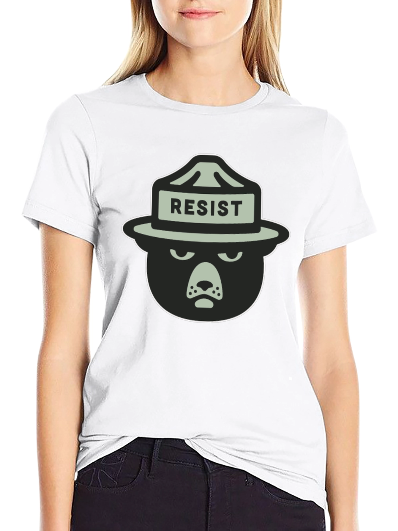 Resist Bear T-Shirt - Mens Graphic Tee