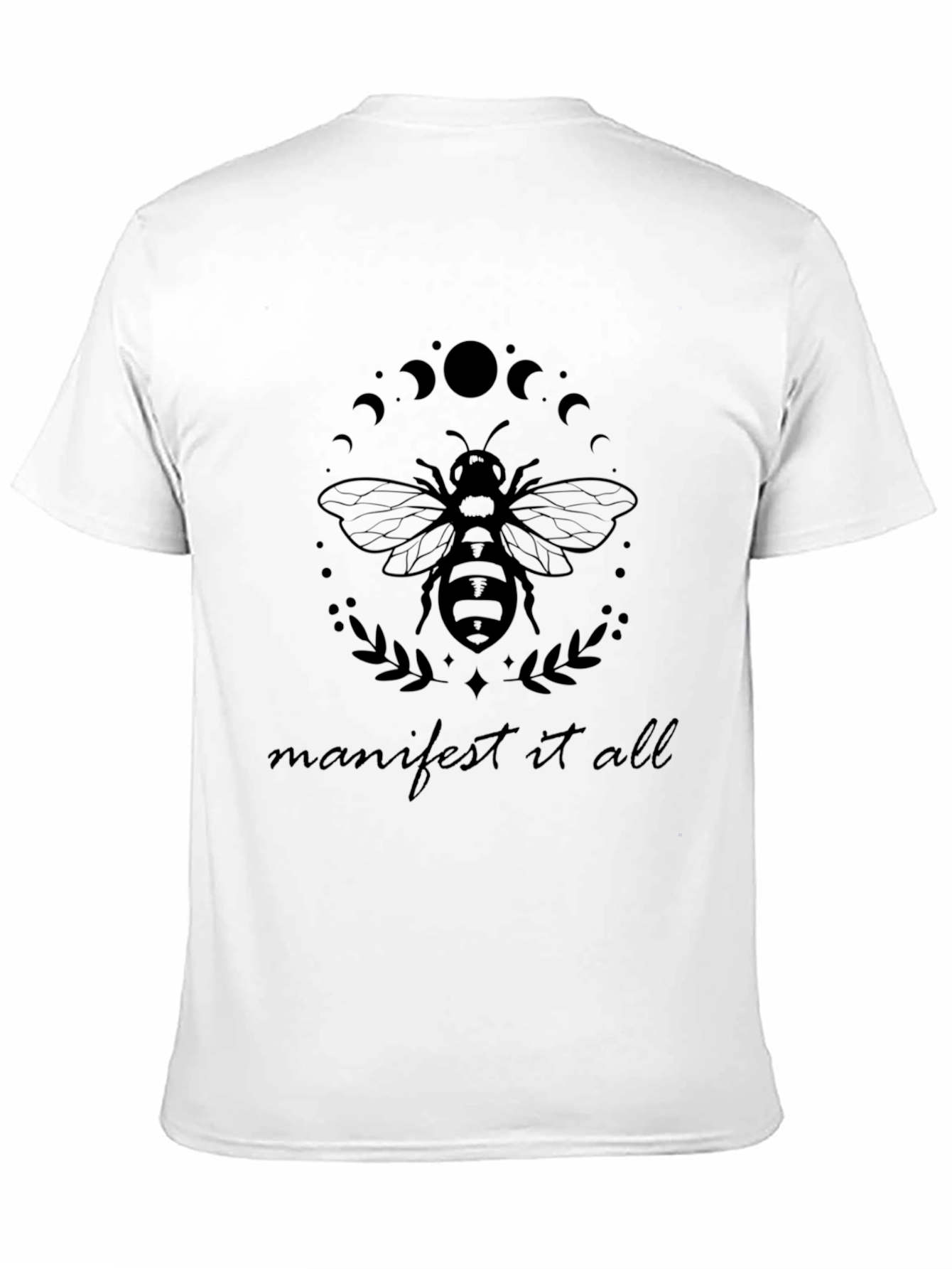 Manifest It All Black Bee Graphic Tee - Unisex