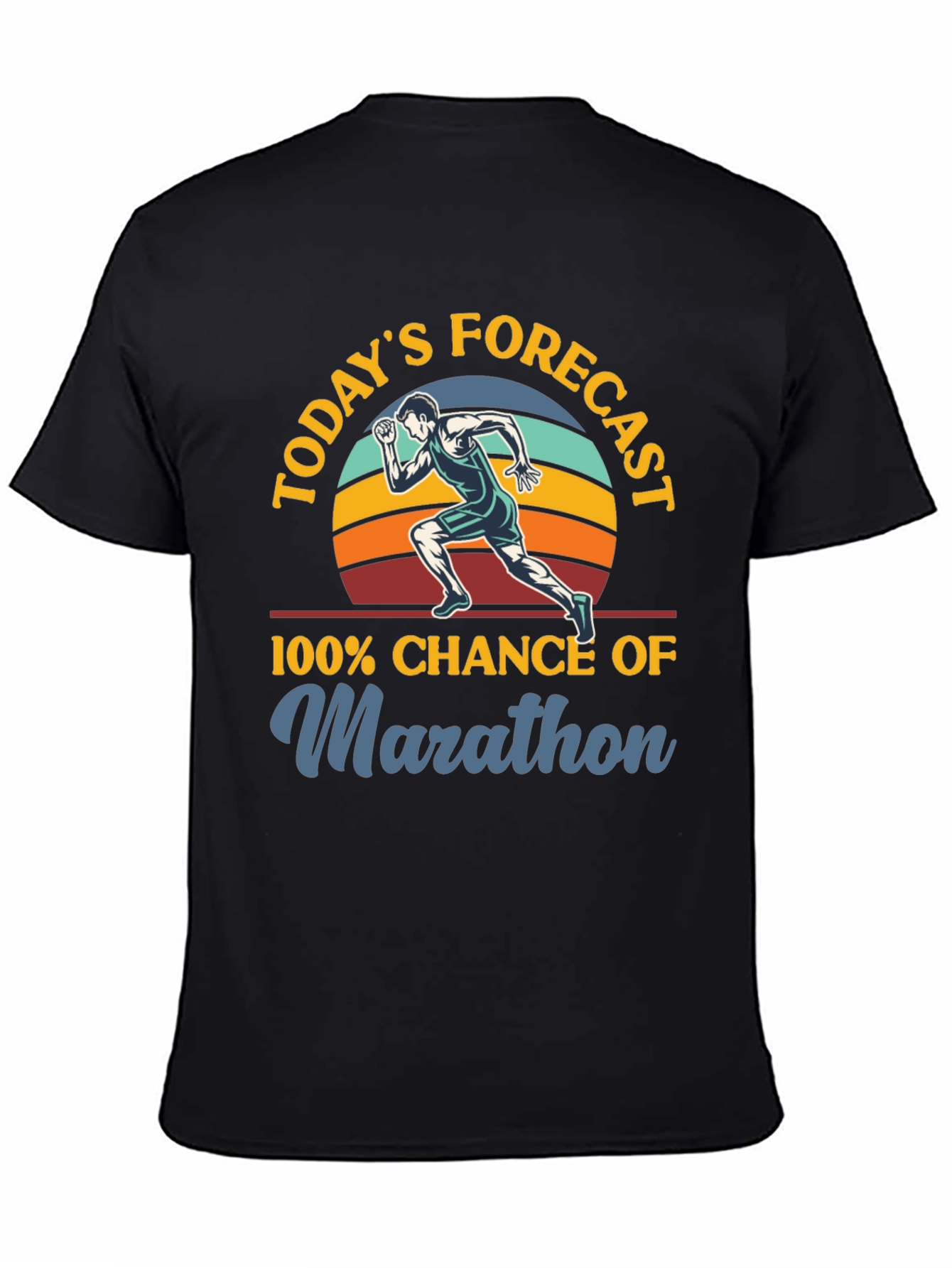 Marathon Forecast T-Shirt - Runners Apparel