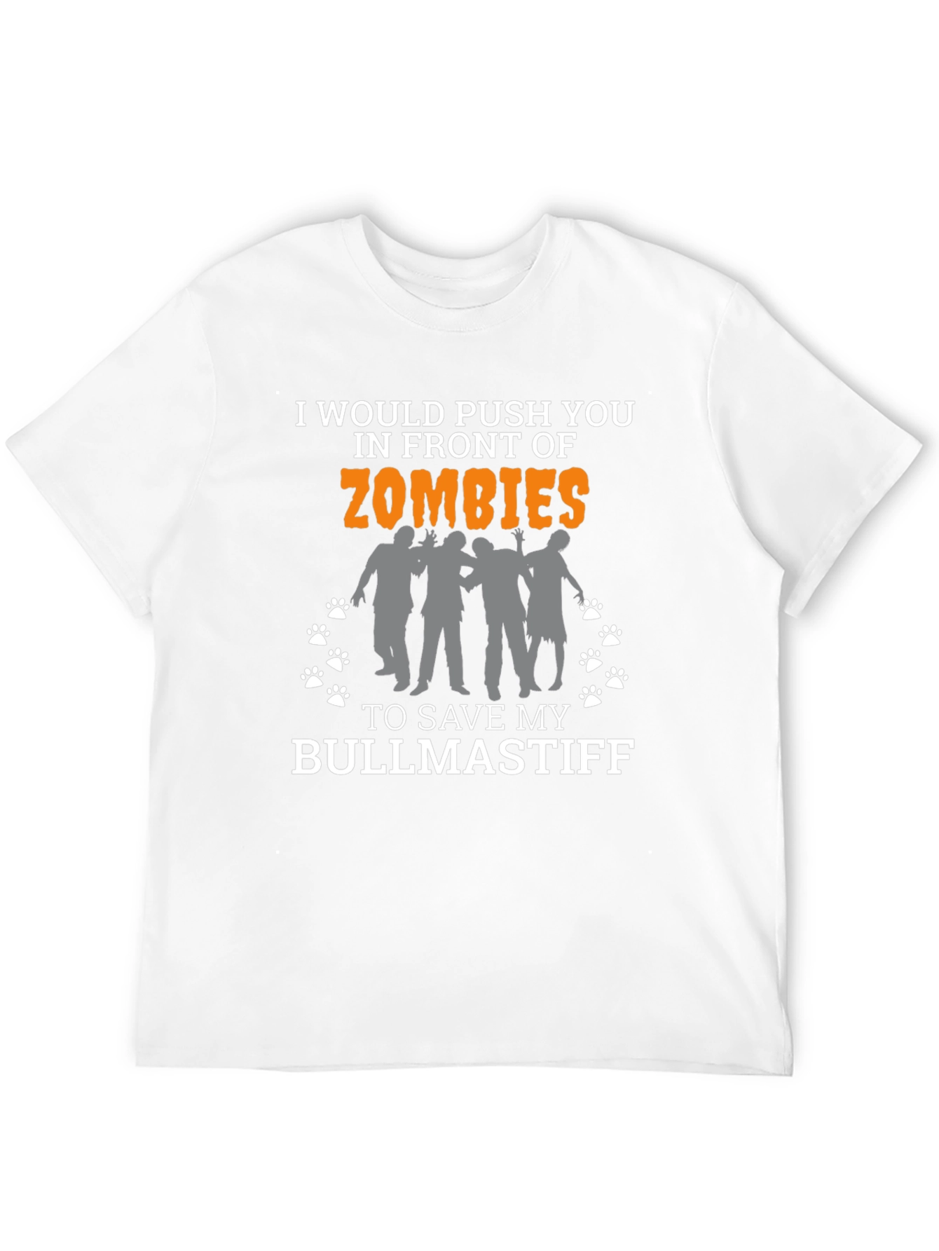 Zombie Bullmastiff T-Shirt