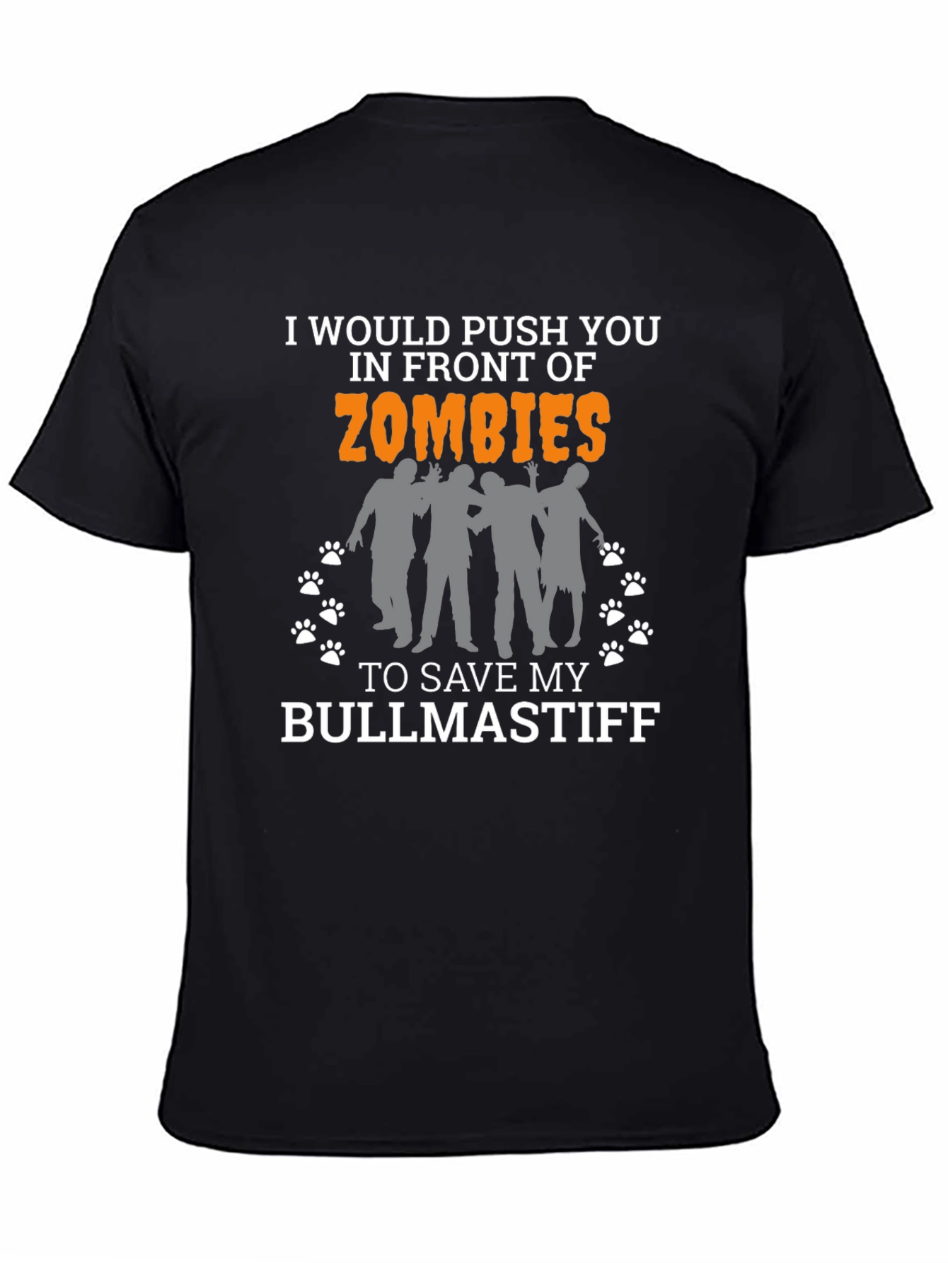 Zombie Bullmastiff T-Shirt