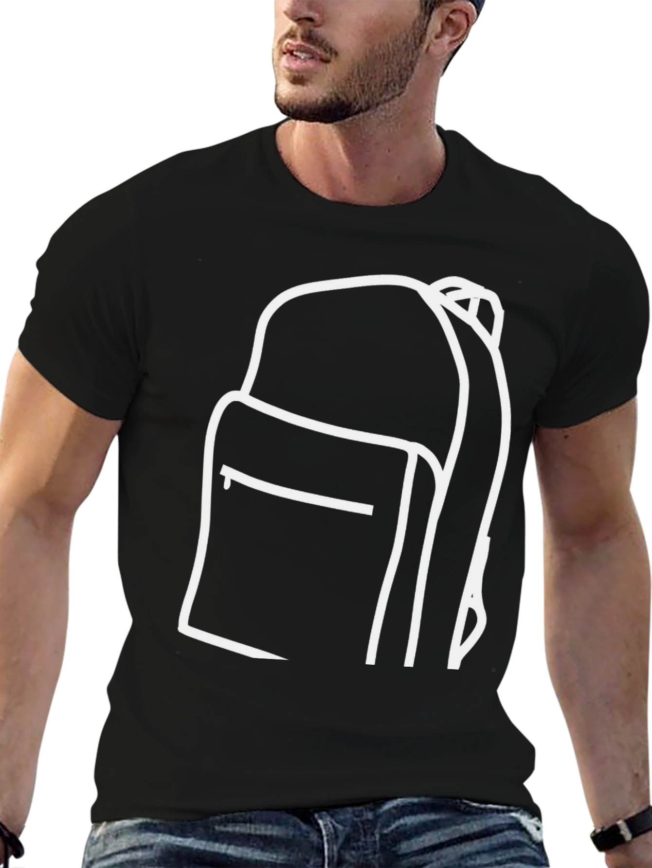 Backpack Graphic Tee - Stylish and Comfortable