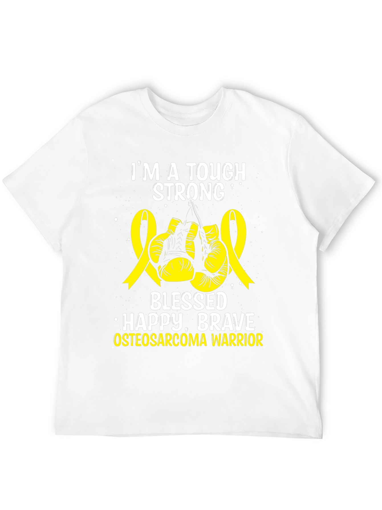 Tough Strong Osteosarcoma Warrior T-Shirt