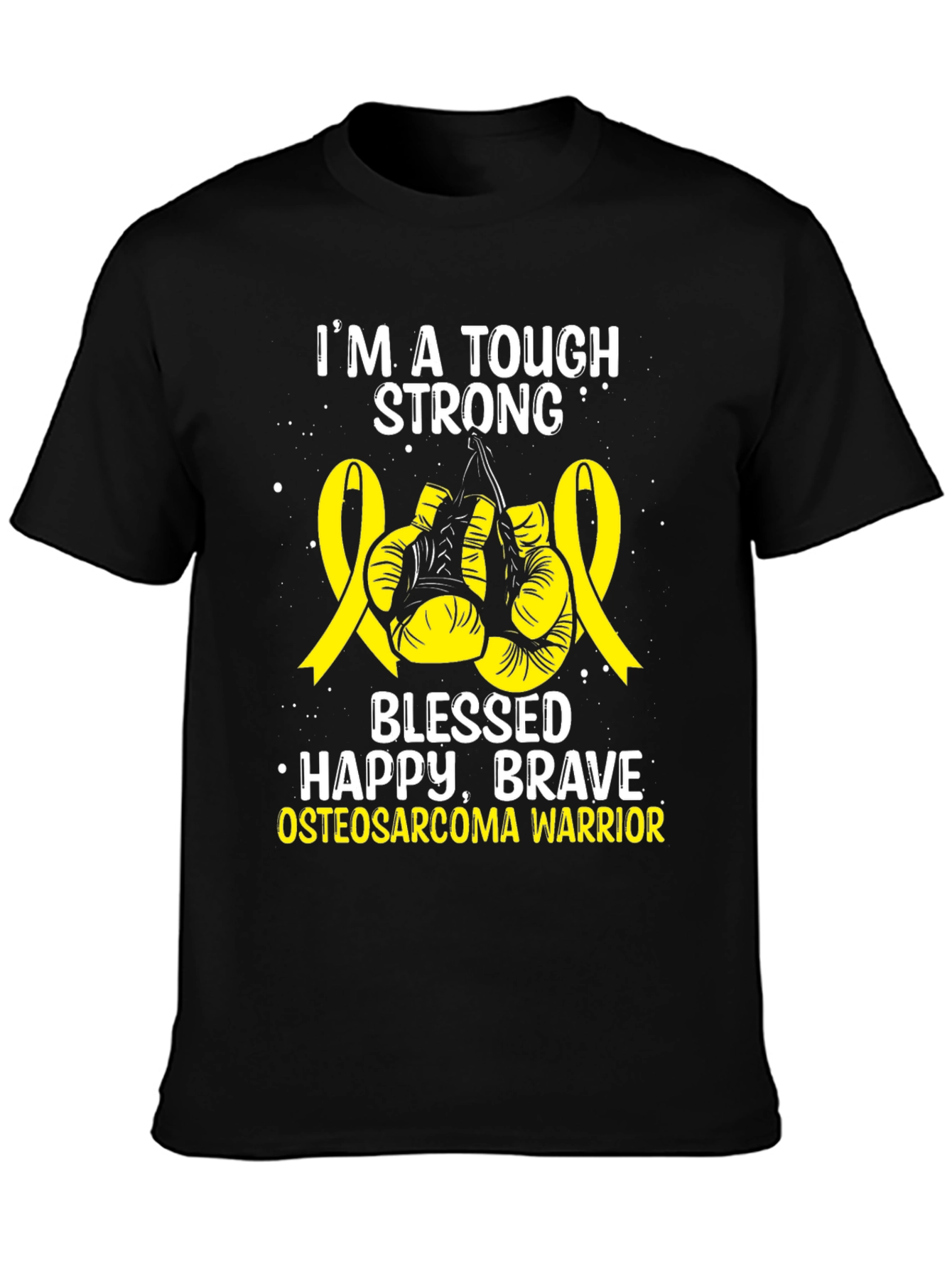 Tough Strong Osteosarcoma Warrior T-Shirt