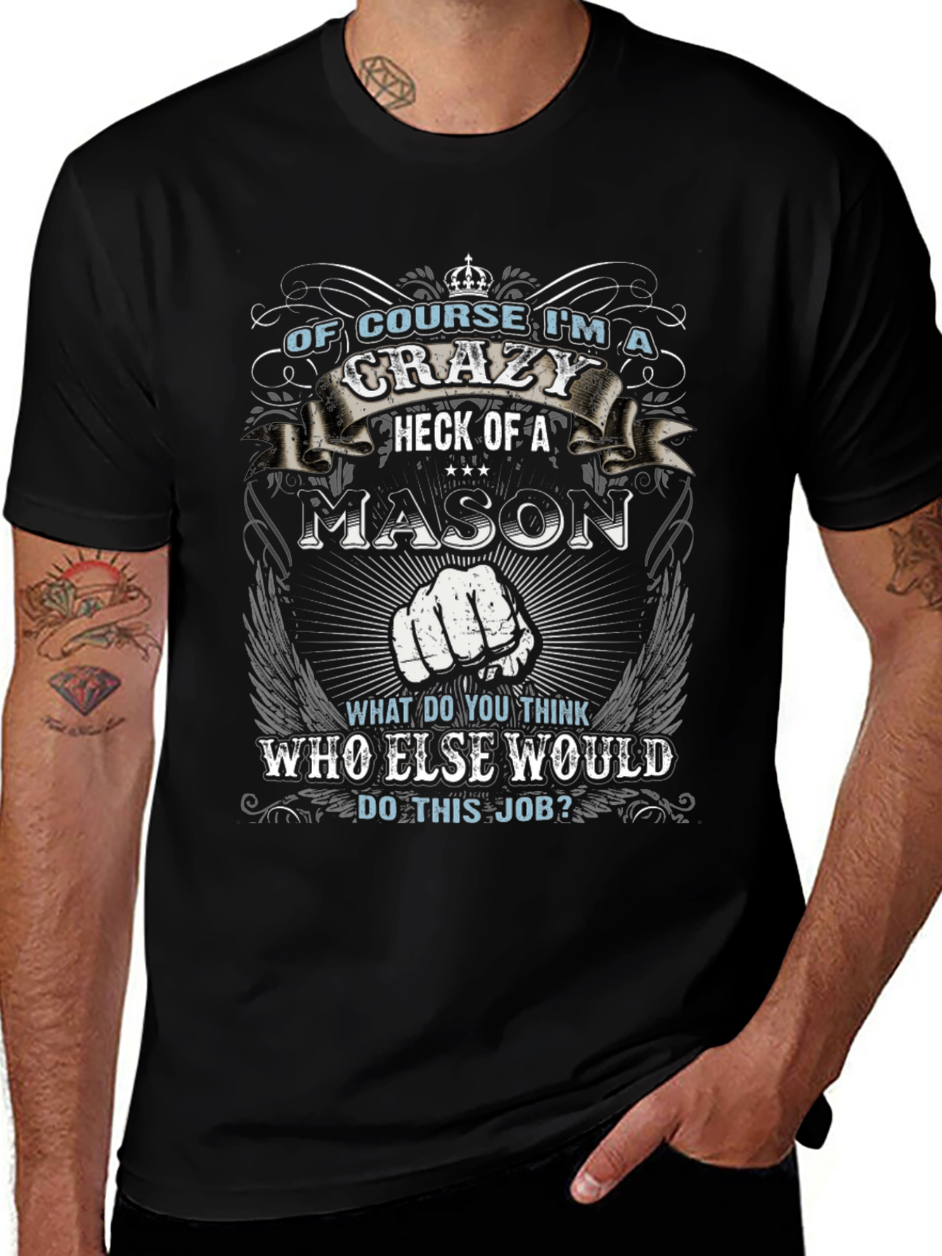 Crazy Mason Graphic Tee